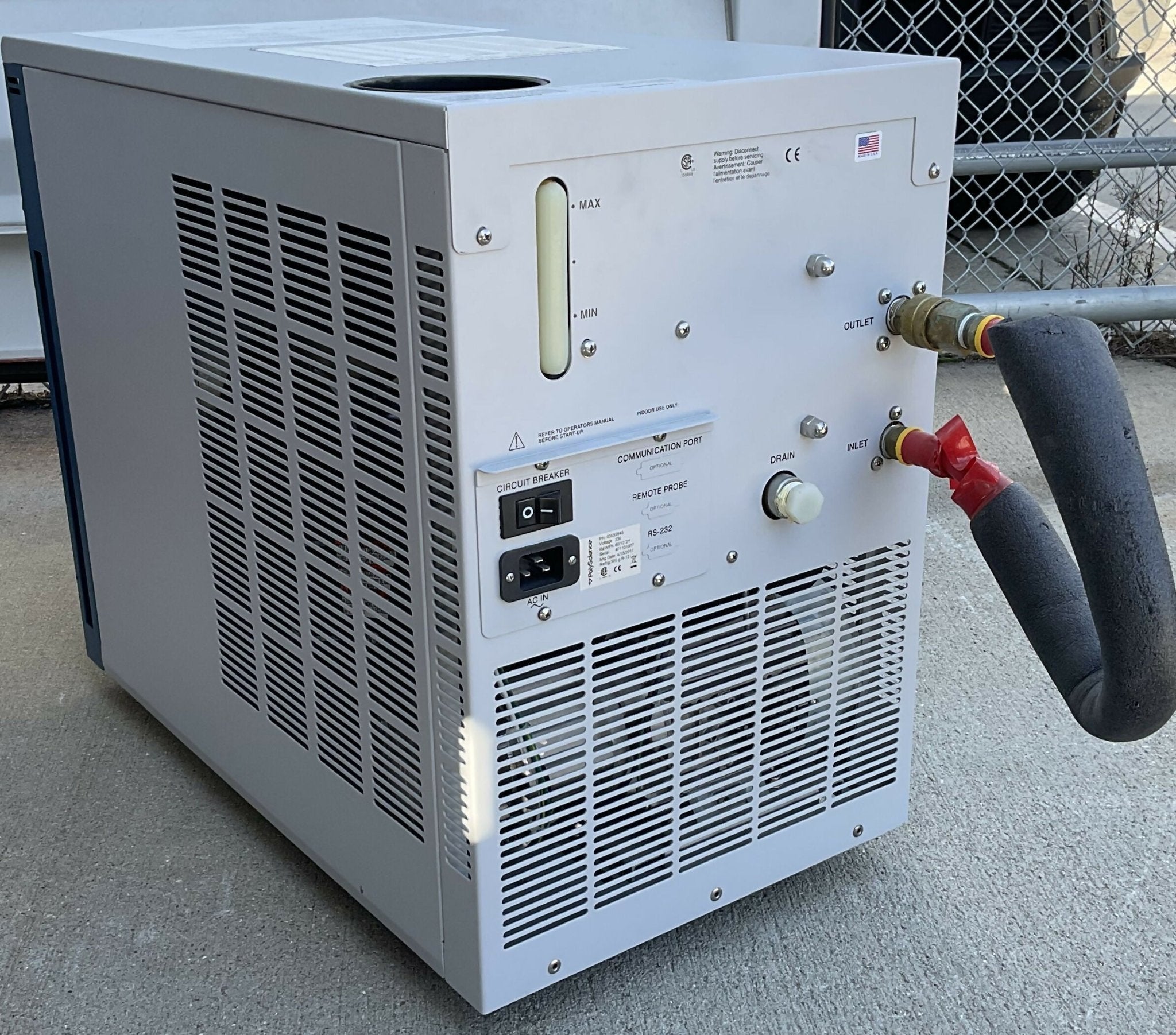 GANTRY AIR/WATER CHILLER (3552945/03552945 SIEMENS/POLYSCIENCE