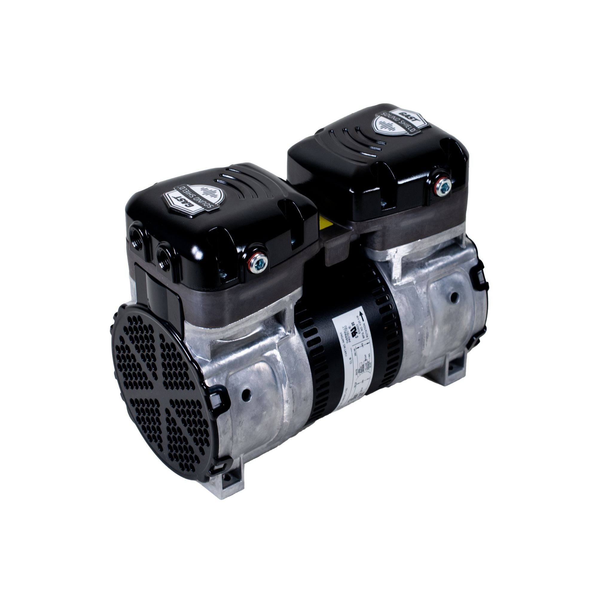 Gast | Compressor, 125 Max PSI, 4.3 CFM open flow, with Sound Shield (54.5 DB(A | 87R642-PS103R-N470X