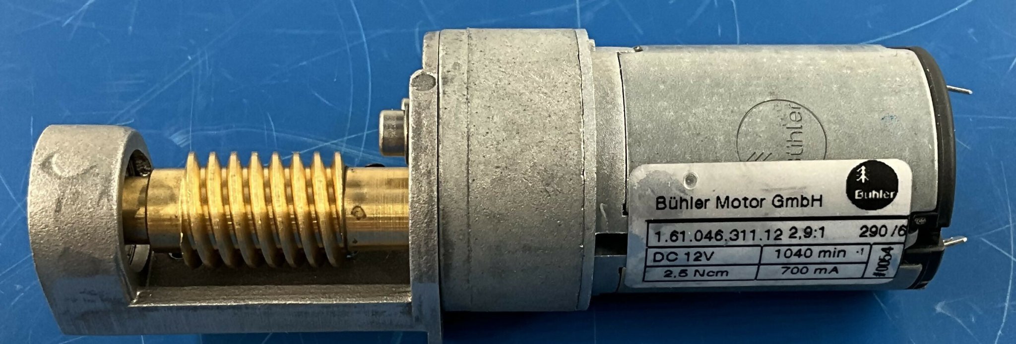 Geared Motor (29:1 & Worm Screw NEW (45296141 GE