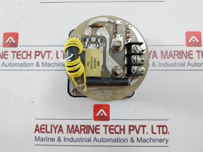 General Electric DB40 DC Ammeter, 1mA, 0-100% AC Ground Amps