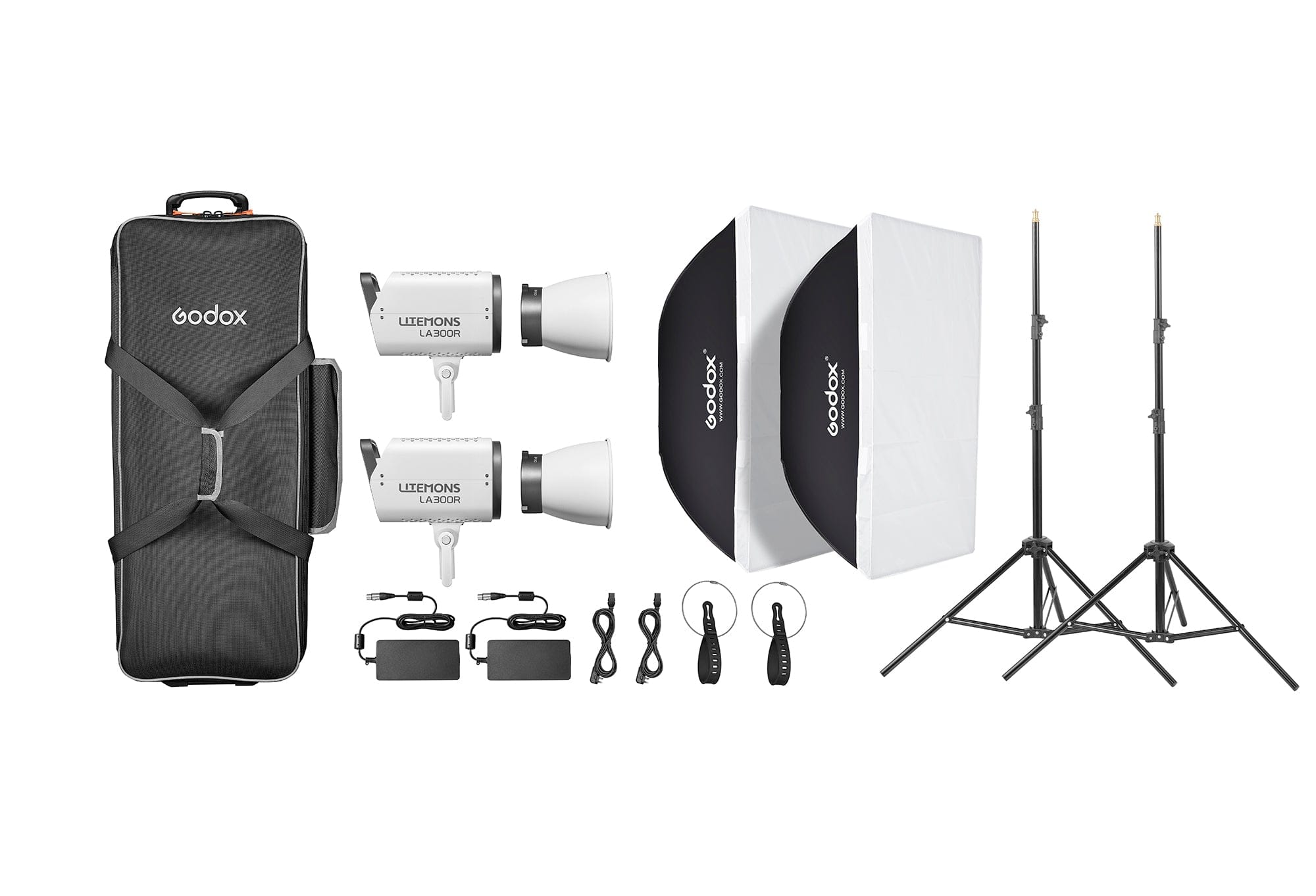 Godox Litemons LA300R RGB LED Light 2-Light Kit