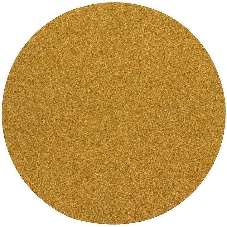 Seachoice 91961 Gold Aluminum Oxide Hook & Loop Disc, Grade: P400B