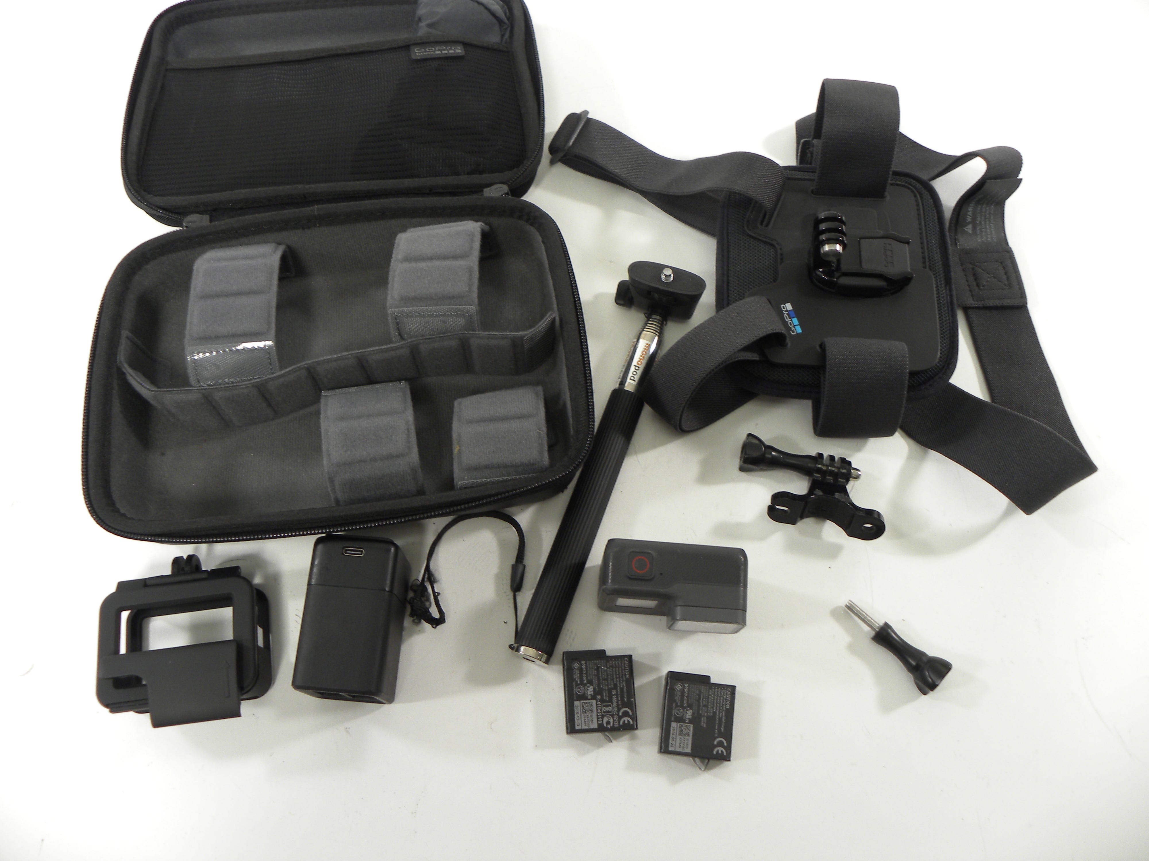 GoPro 6 Action Camera w/accessories