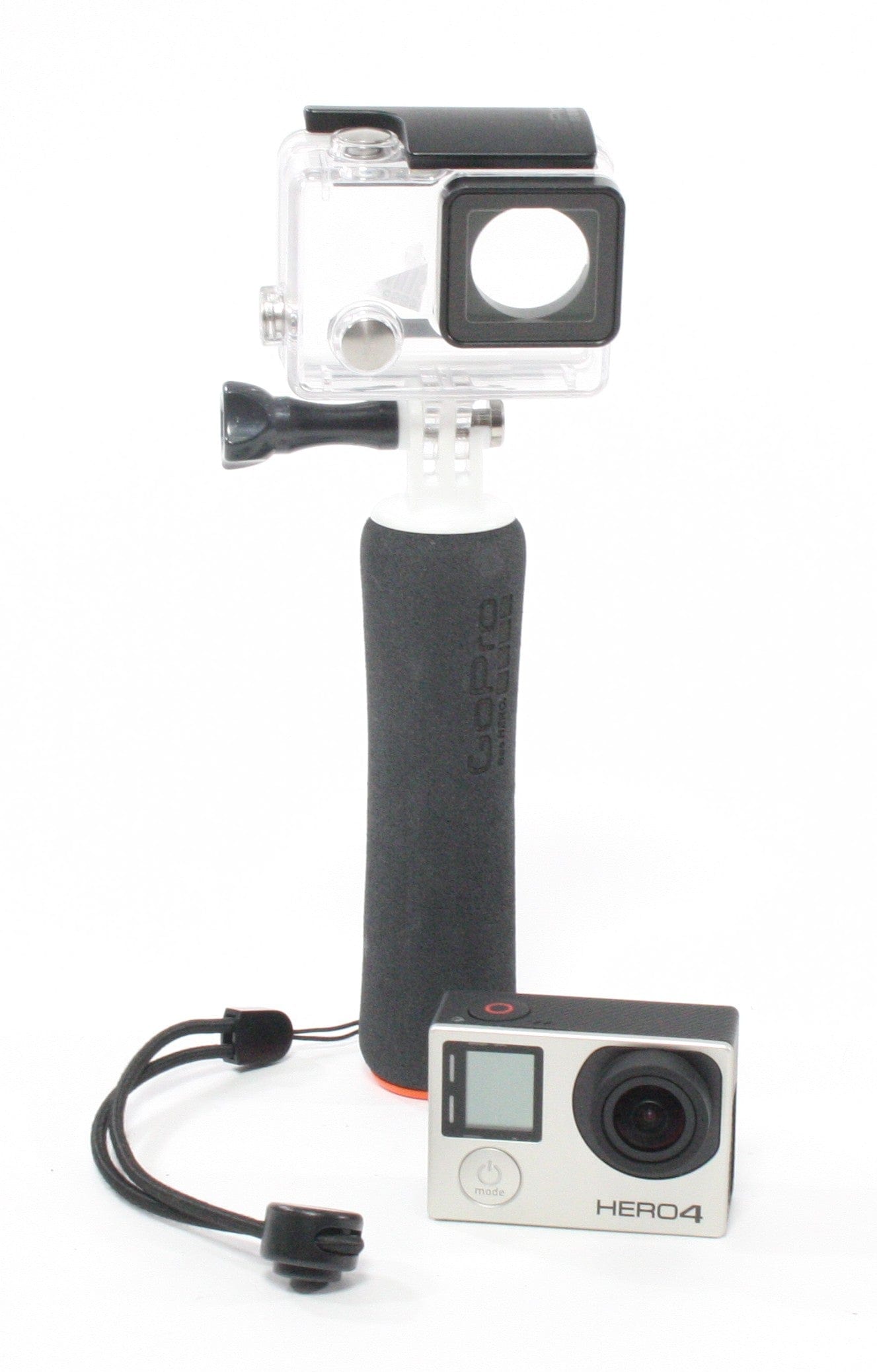 GoPro HERO4 with Hand Grip (Silver)