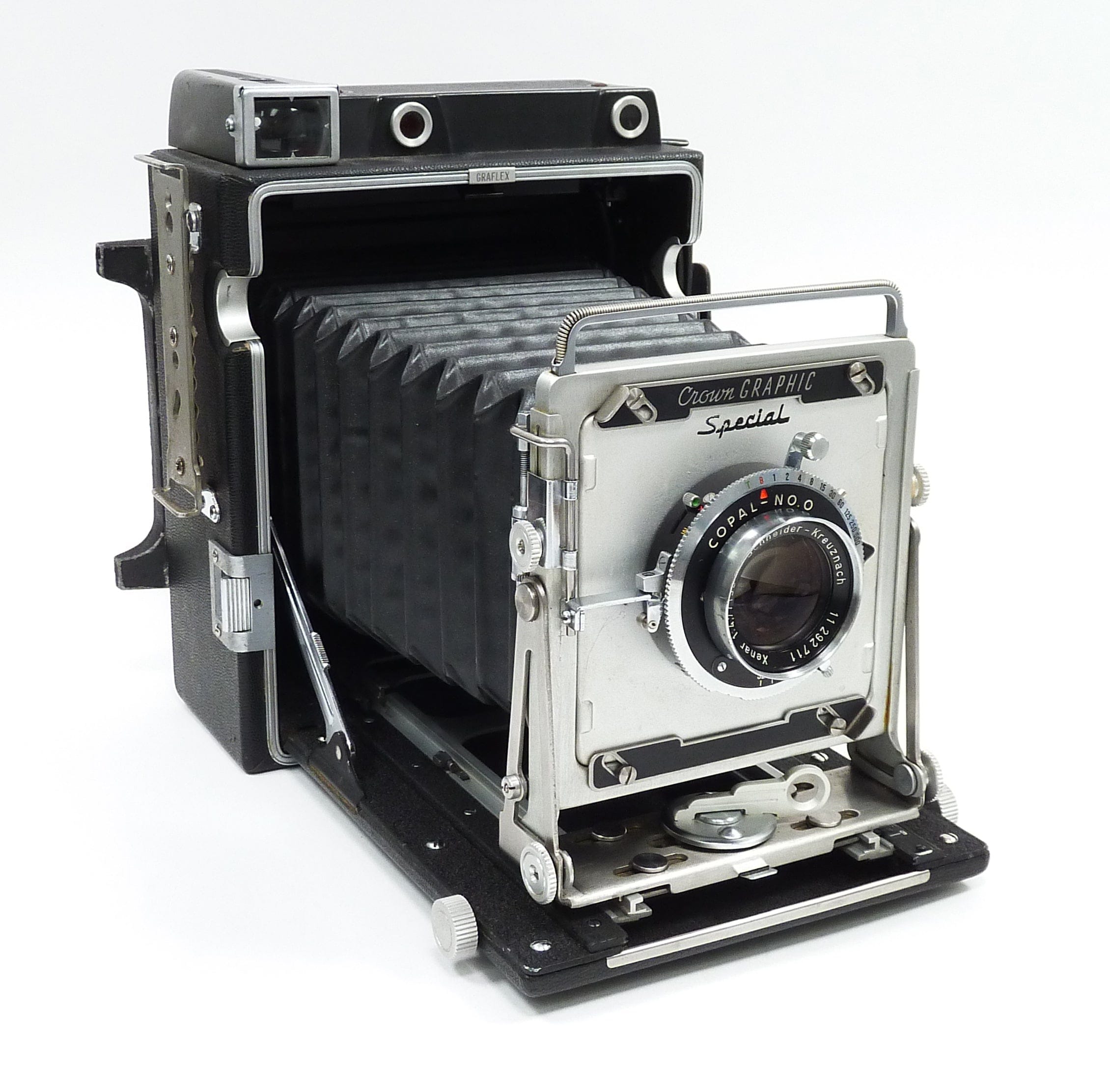 Graflex Crown Graphic Special with Schneider Xenar 135mm f4.7 Lens