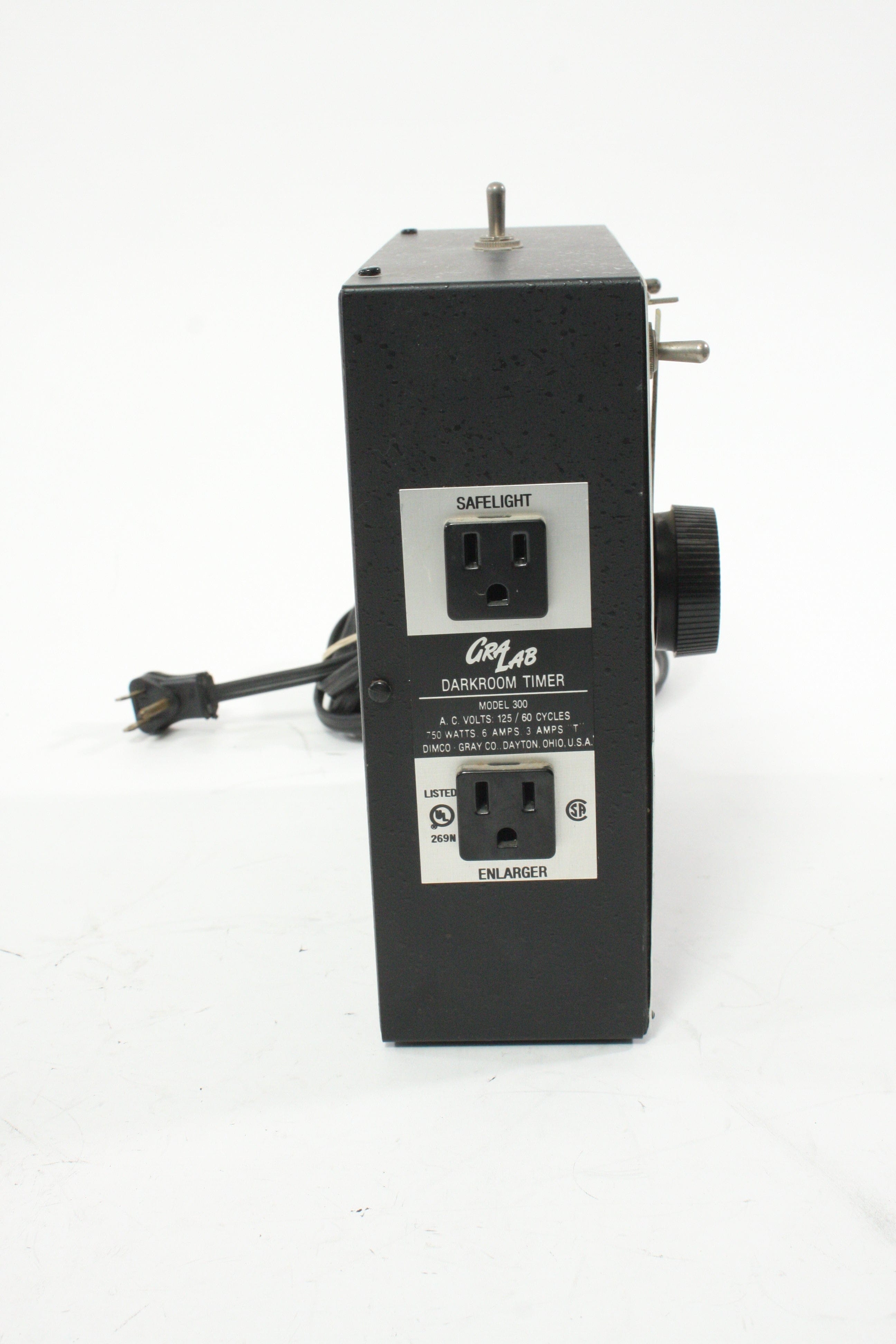 GraLab Model 300 Electro-Mechanical Darkroom Timer