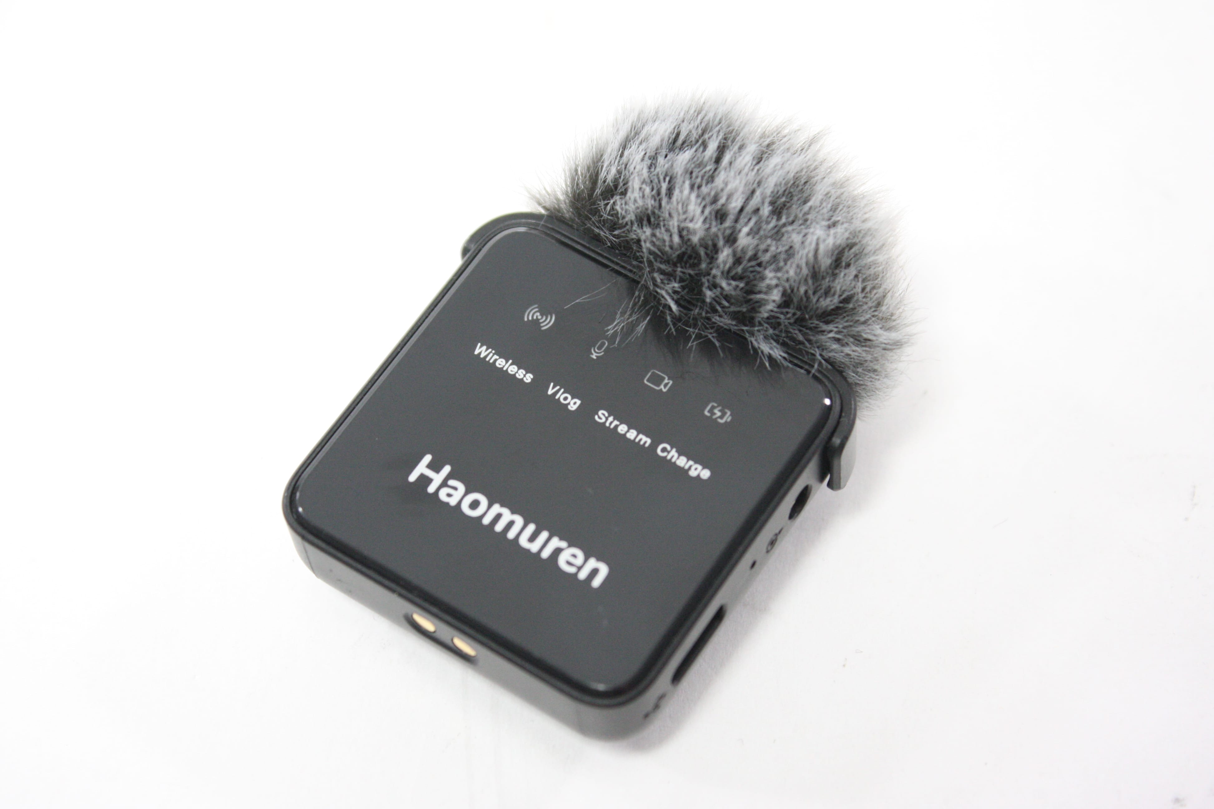 Haomuren Wireless Lavalier Microphone 2 Pack