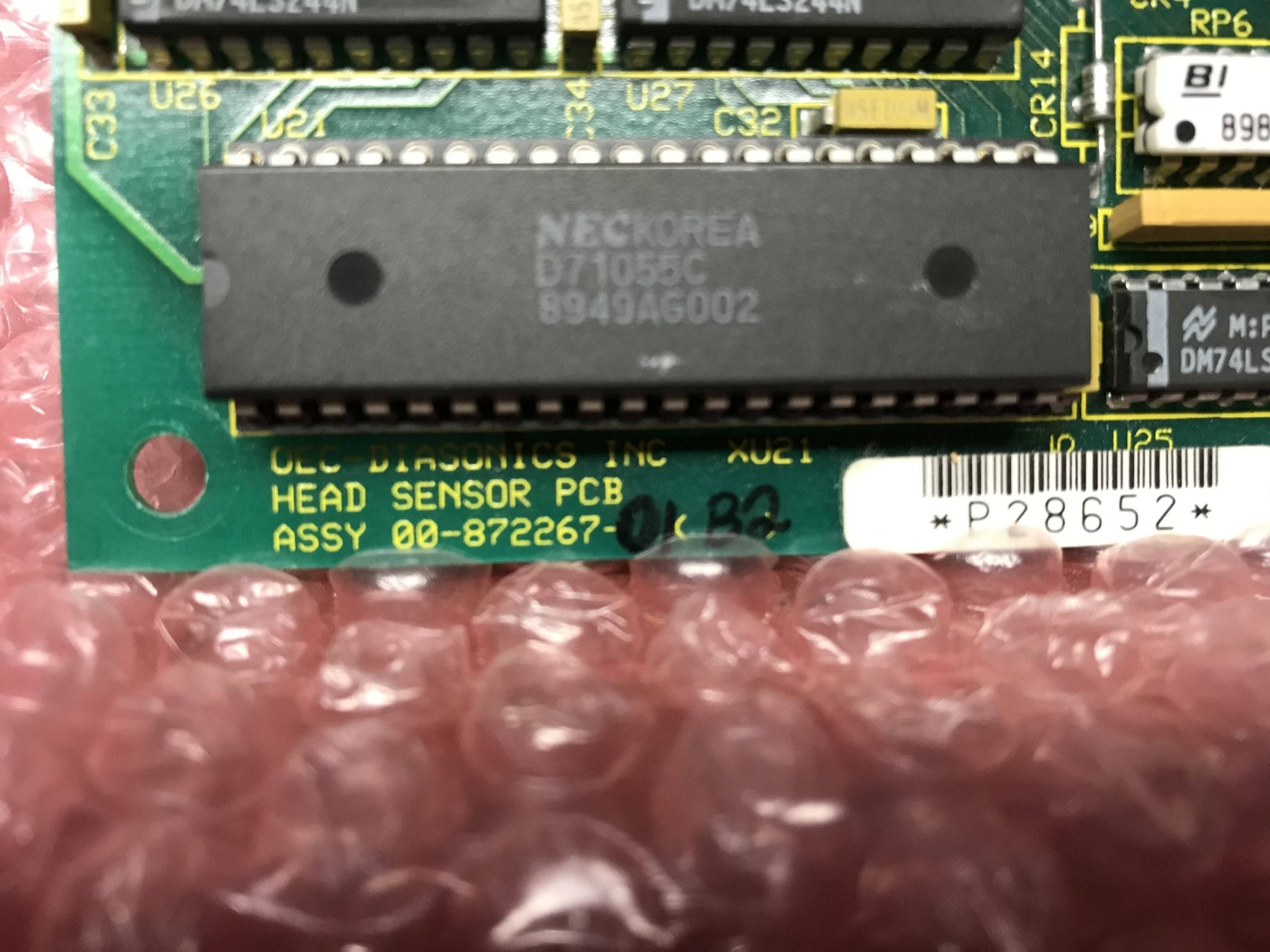 Head Sensor PCB (00-872267-01 OEC UROVIEW 2600