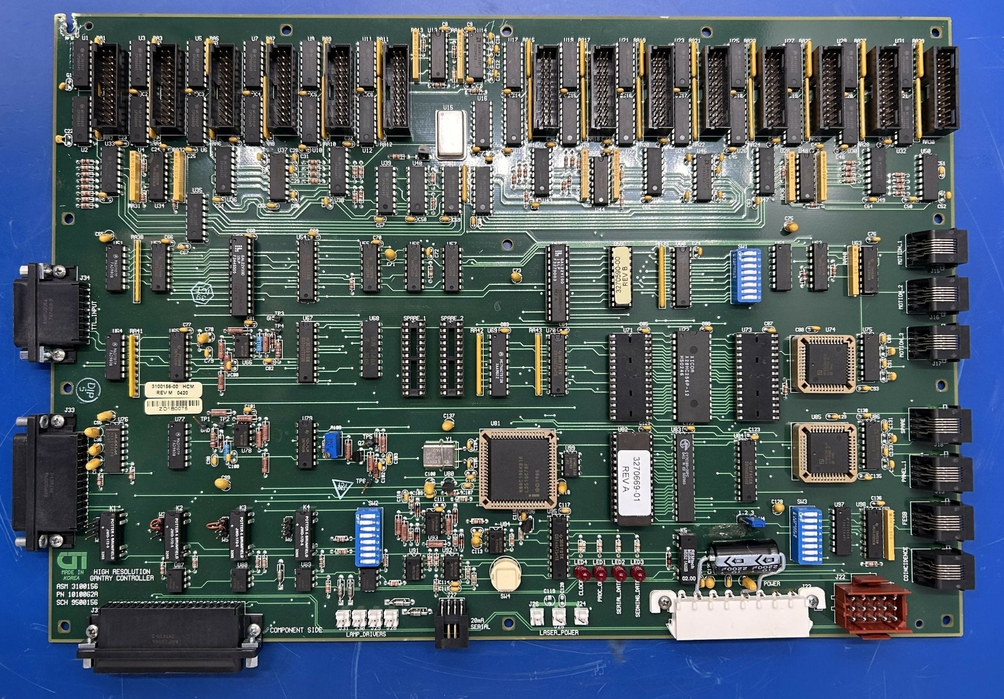 HIGH RESOLUTION GANTRY CONTROLLER (3100156-00 SIEMENS