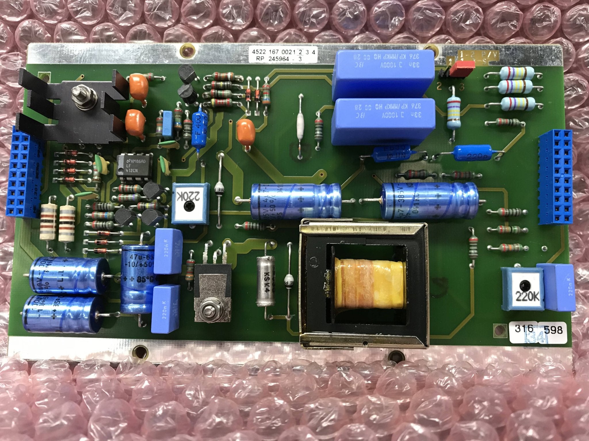 High Voltage Board (WK4 (4522 167 00212 Philips