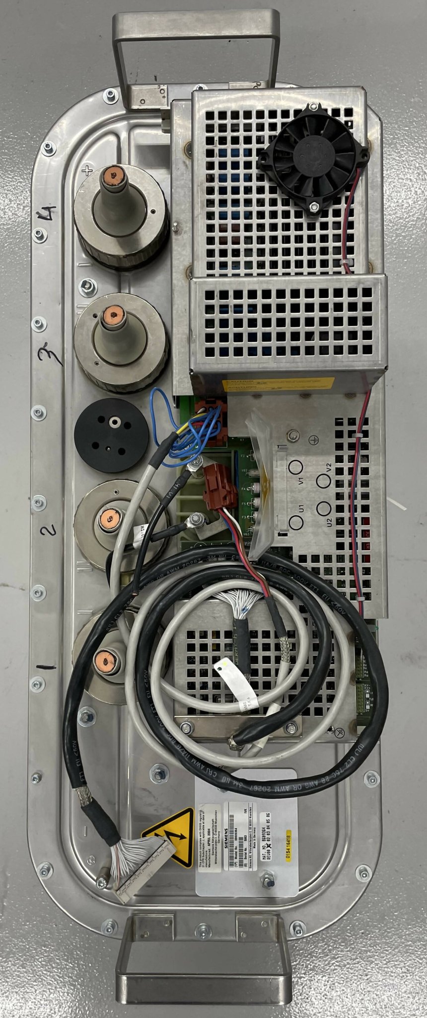 Siemens 8609364 - High Voltage Tank X-Ray Generator Front View | Alo Tech Solutions