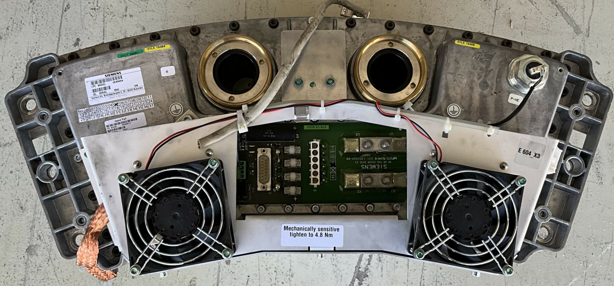 HIGH VOLTAGE TANK P30 (08365004/08365012 SIEMENS