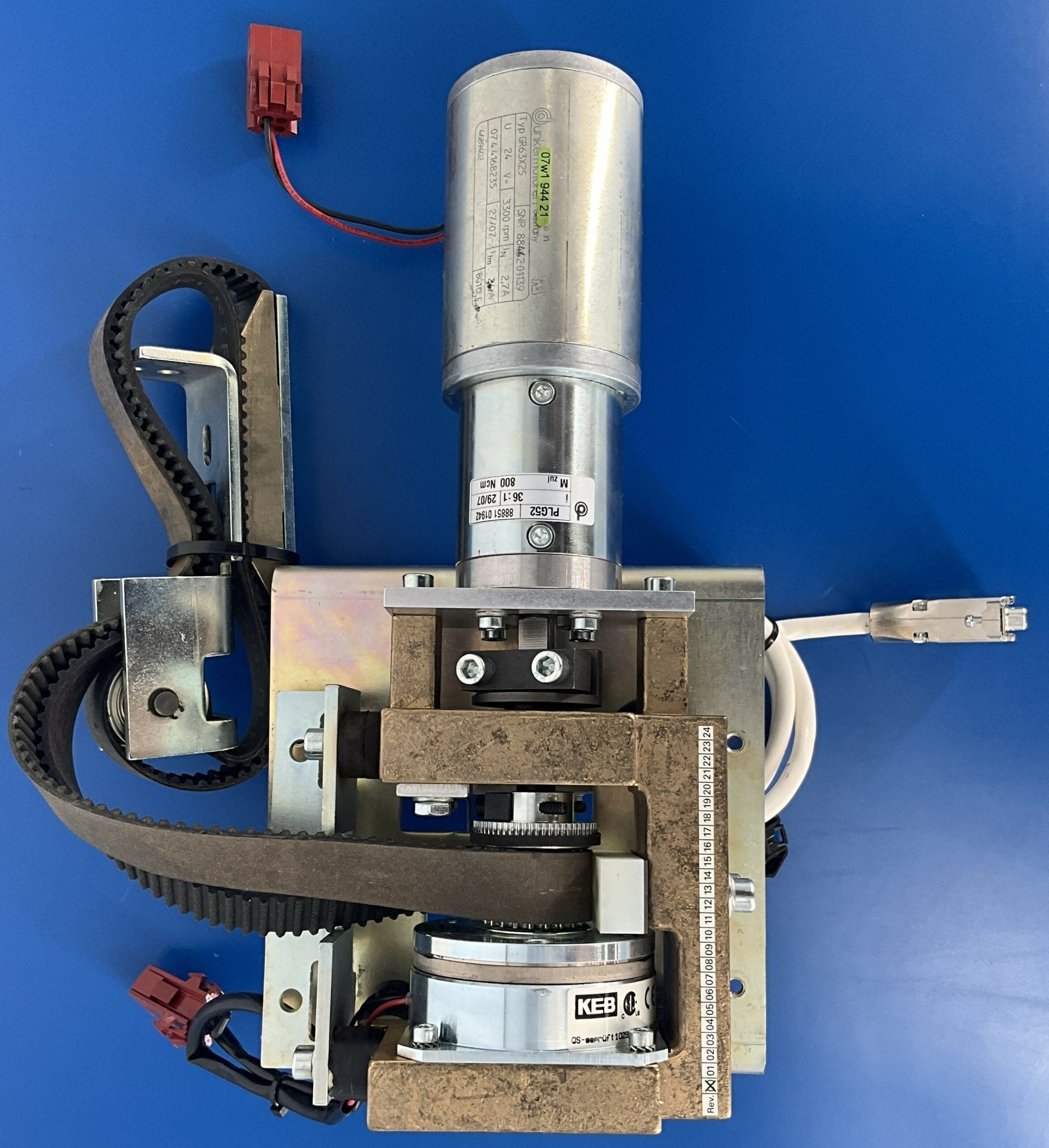 HORIZONTAL MOTOR ASM (04689402/07729606/07455400 SIEMENS