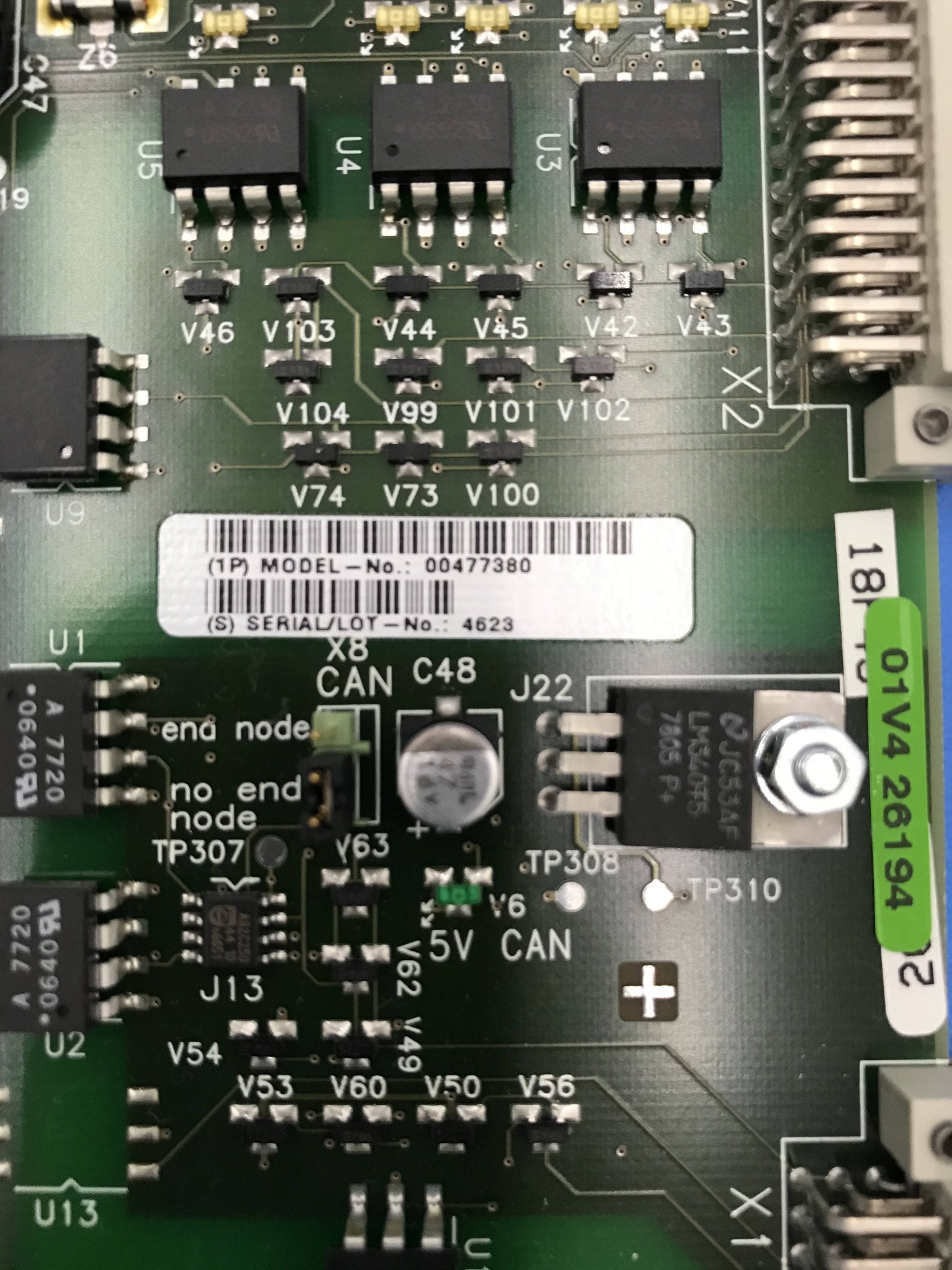 Host Board Multix Top Table D50 (0477380/477380 Siemens