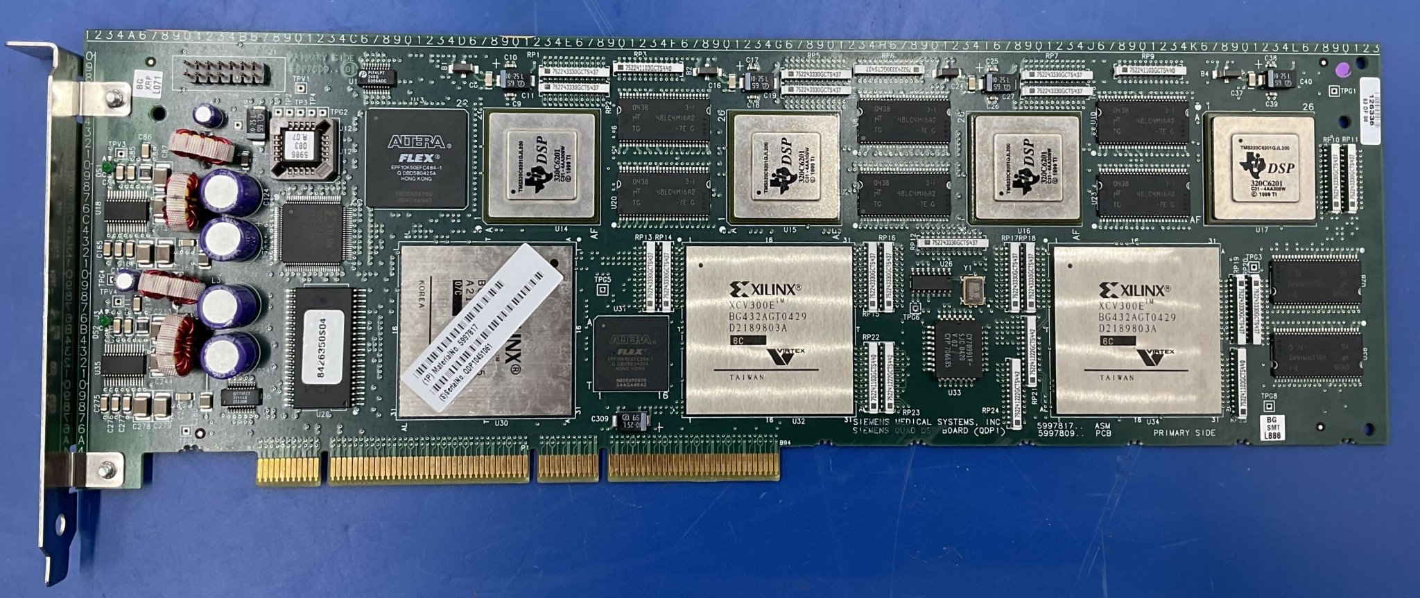 Siemens 5997817 - Host PCA Quad DSP1 BSR Board Rear View | Alo Tech Solutions