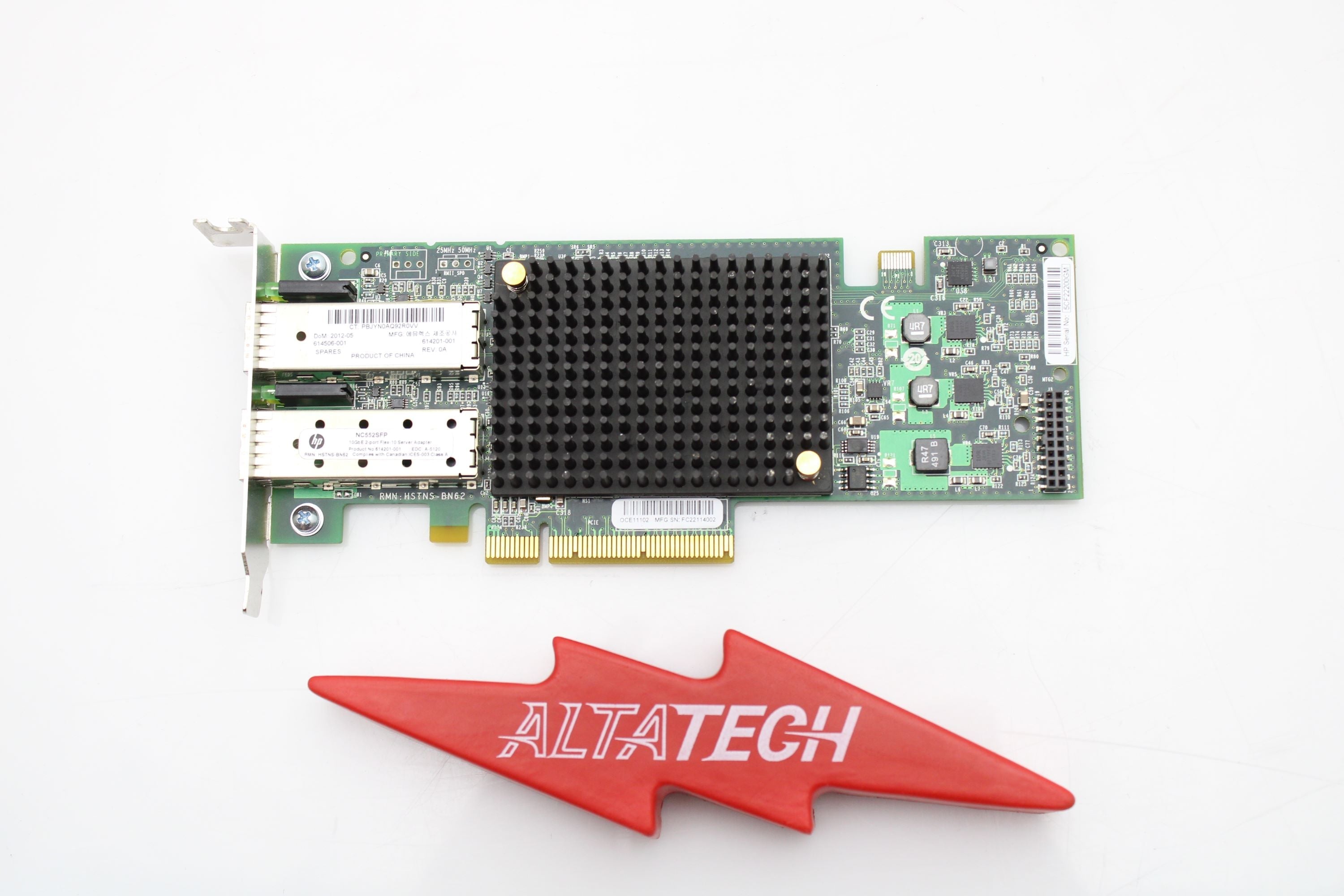 HP 614203-B21 SPS-BD ADAPTER NC552 SFP 10GBE 2P