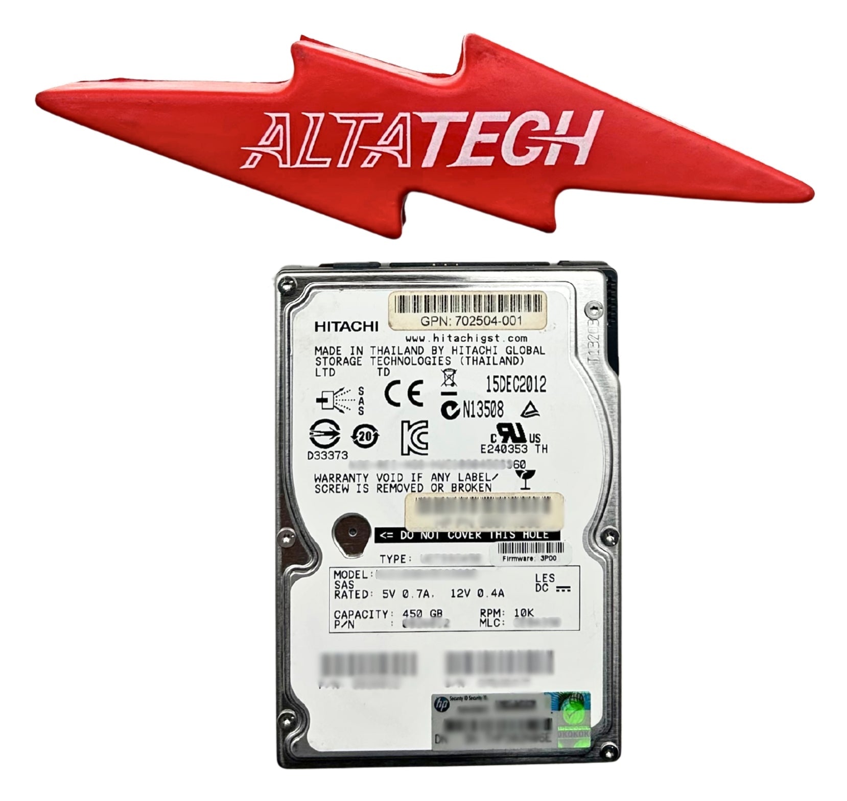 HP 702504-001 HP M6710 450GB 10K 6G 2.5INCH SAS D