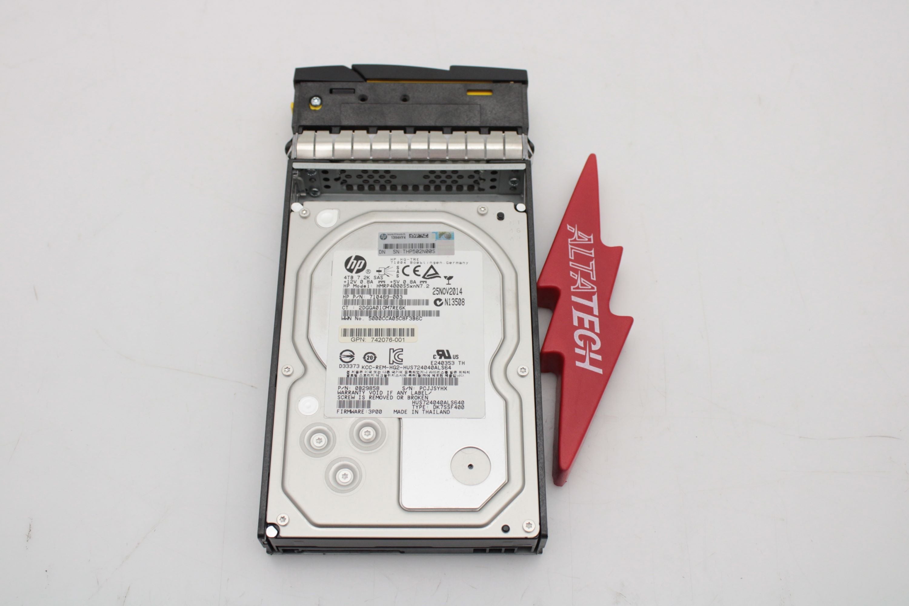HP 743183-001 4TB 6G 7.2K LFF SAS NL HDD (M6720)