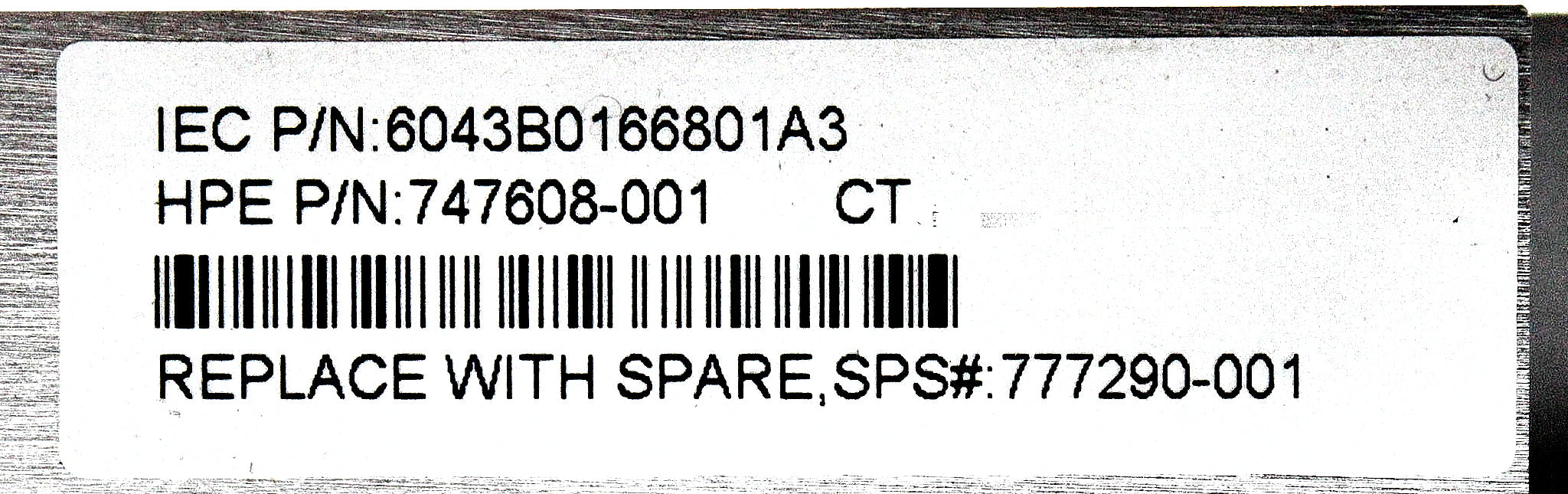 HP 747608-001 DL380 G9 HEATSINK