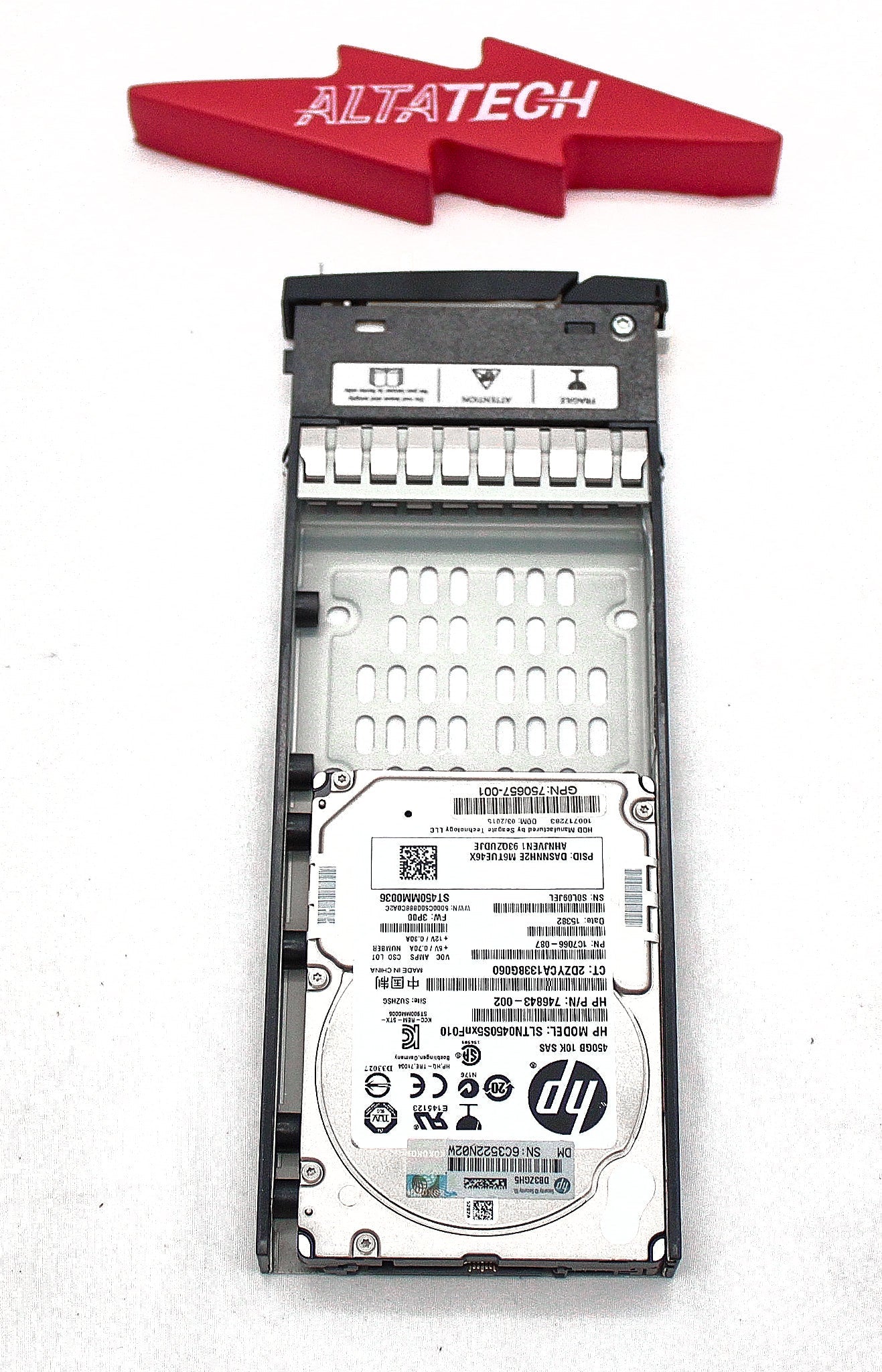 HP 750781-001 3PAR 450GB 10K 6G FIPS SAS 2.5" HDD