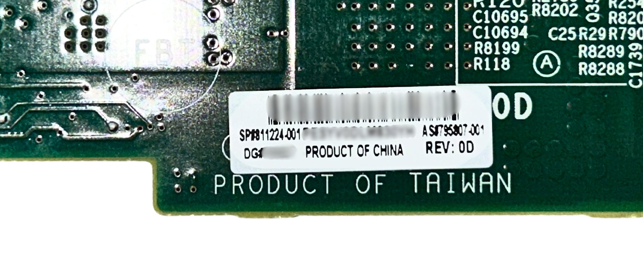 HP 811224-001 1U BAYONET BRD XL170R (APOLLO2000)