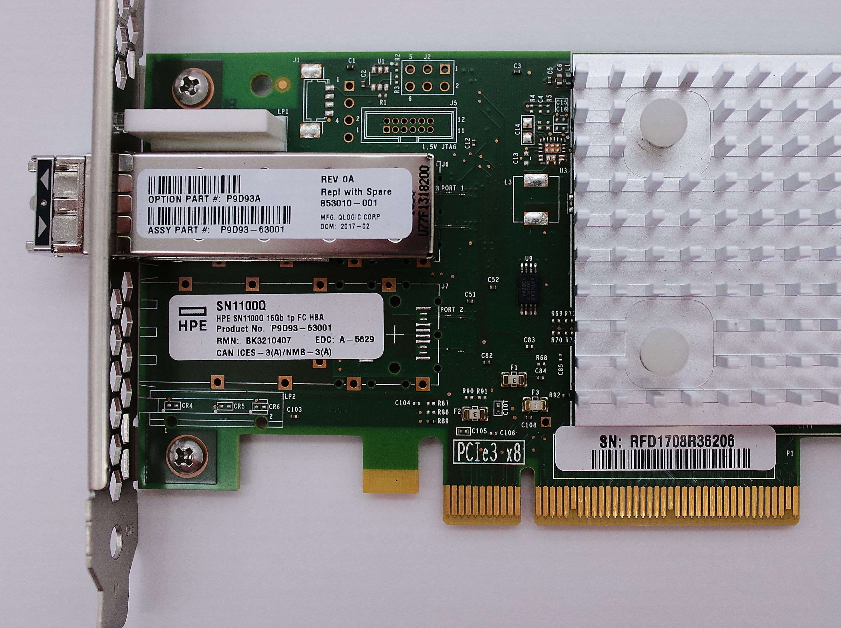 HP 853010-001 SN1100Q 16GB 1P FC HBA