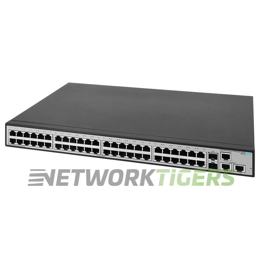 NEW HPE JG961A 1950-48G-2SFP+-2XGT 48x 1GB RJ45 2x SFP+ 2x 10GB Copper Switch
