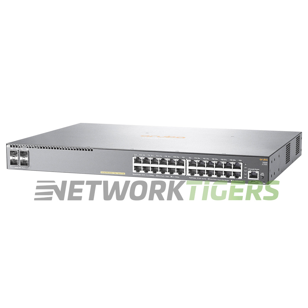 NEW HPE Aruba JL357A 2540 Series 48x 1GB PoE+ RJ45 4x 10GB SFP+ Switch