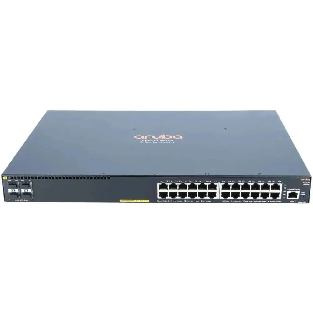 HPE Aruba 2930F 24G 4SFP+ Layer 3 Managed Switch JL253A - Refurbished
