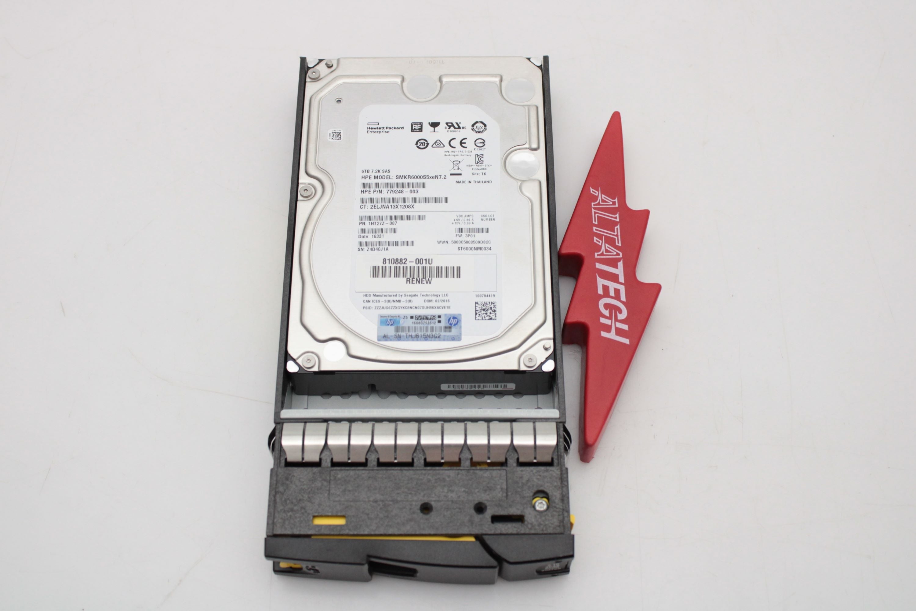HP K2P96A 6TB 12G 7.2K LFF SAS HDD (3PAR)