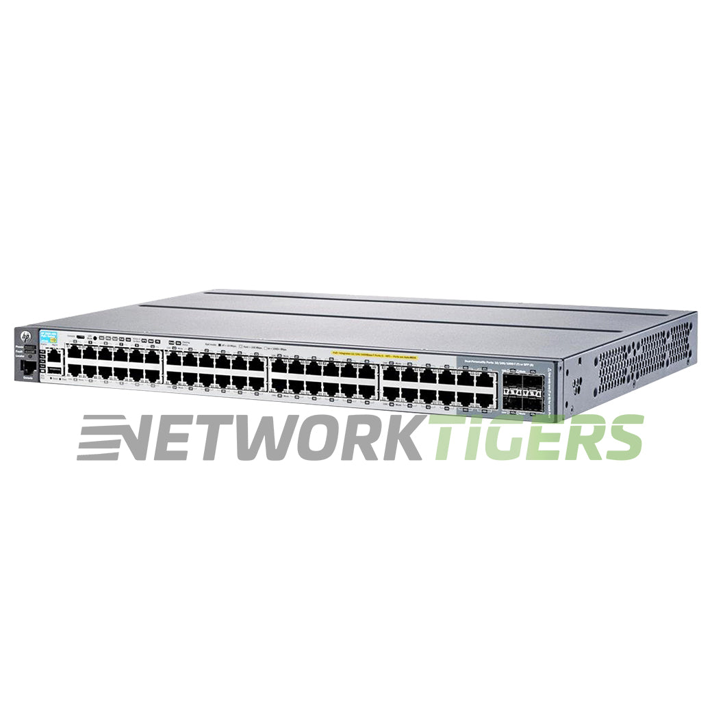 NEW HPE Aruba J9836A 2920-48G-POE+ 44x 1GB PoE+ RJ45 4x Combo 2x Slot Switch