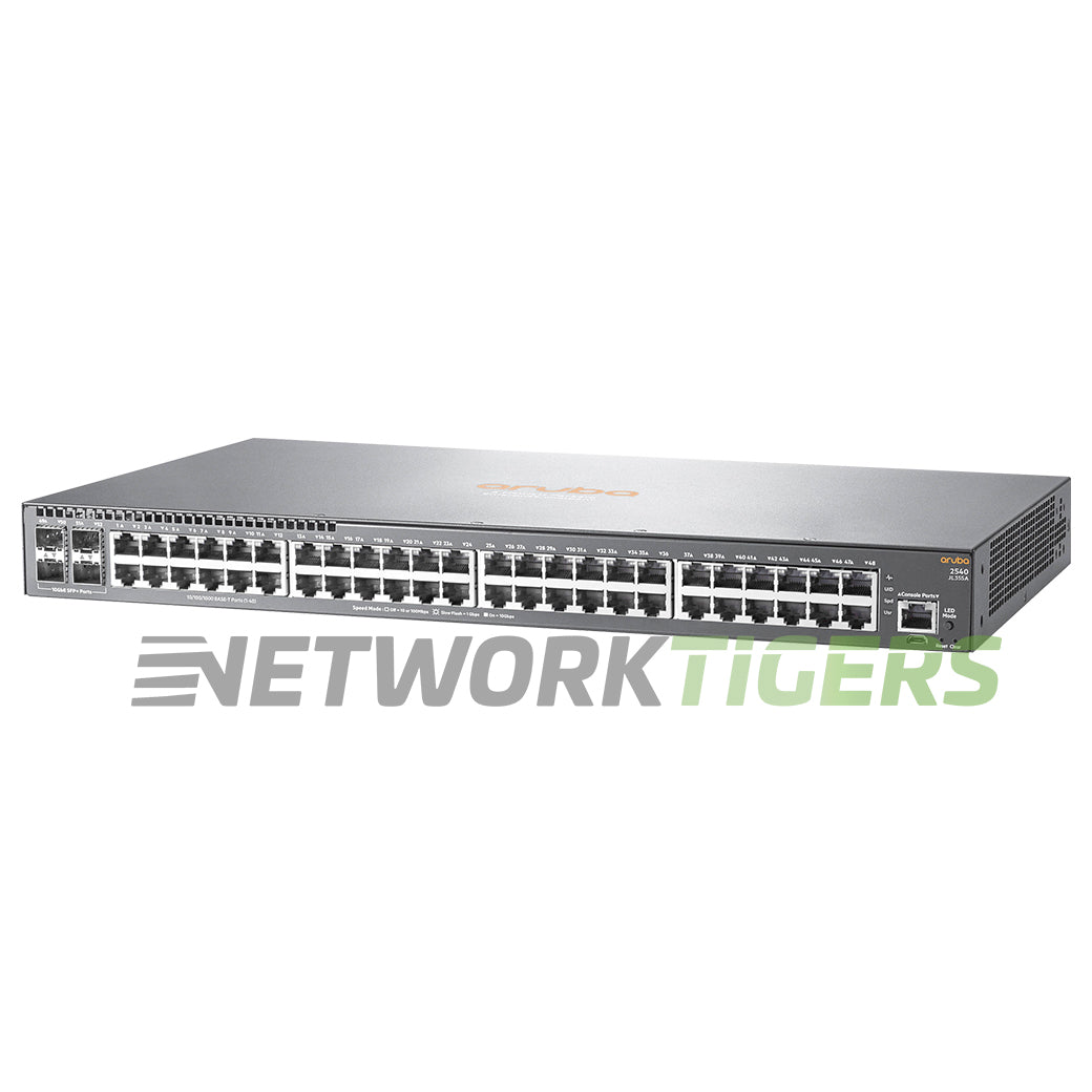 NEW HPE Aruba JL355A 2540 Series 48x 1GB RJ45 4x 10GB SFP+ Switch