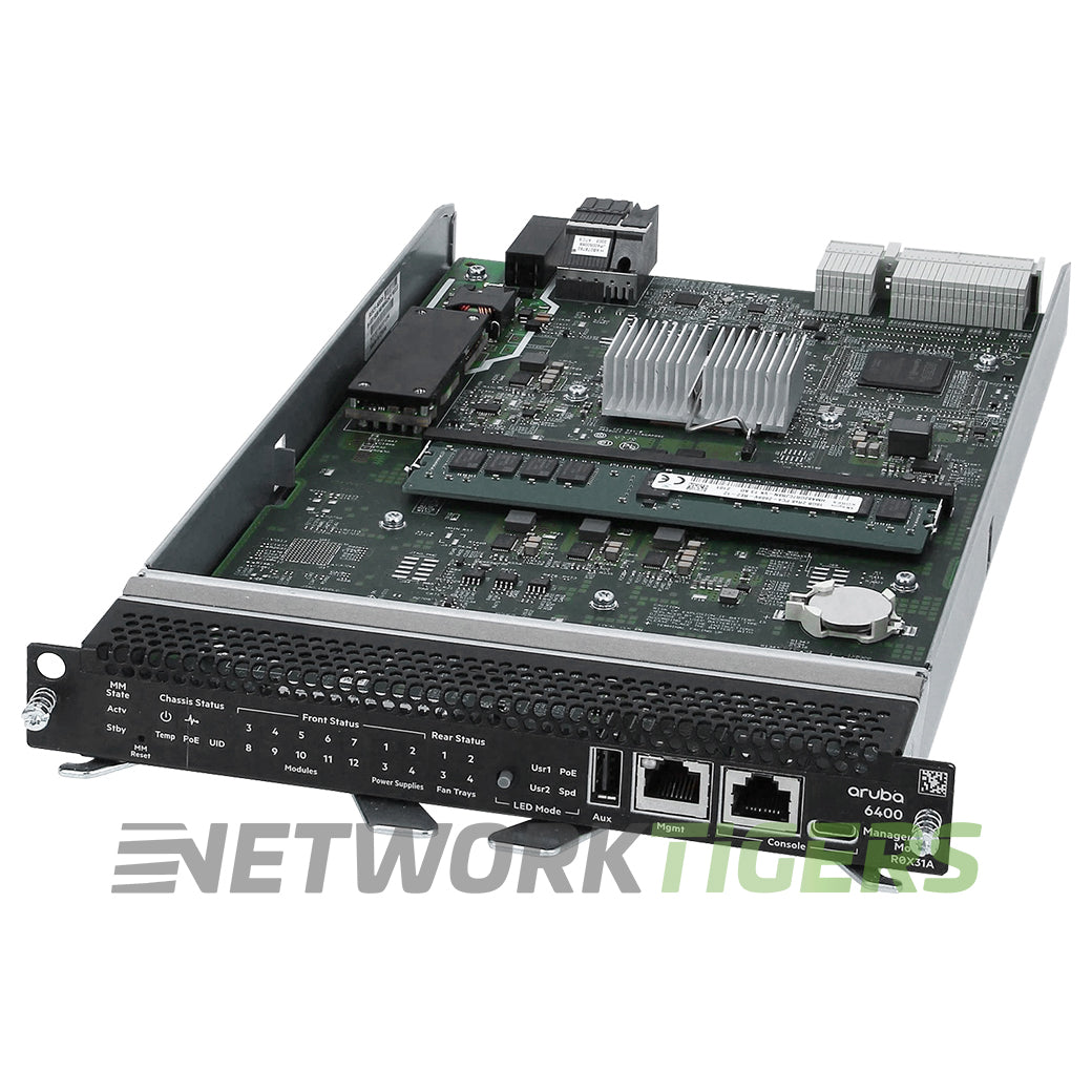 NEW HPE Aruba R0X31A CX 6400 Series Switch Management Module