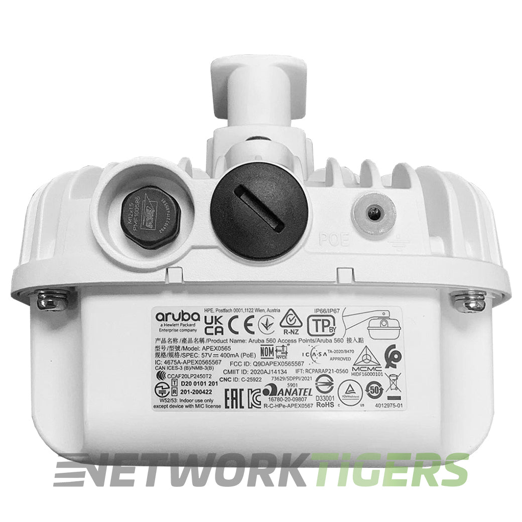 HPE Aruba AP-565 R4W44A (US) Wi-Fi 6 802.11ax Internal Antenna Outdoor WAP
