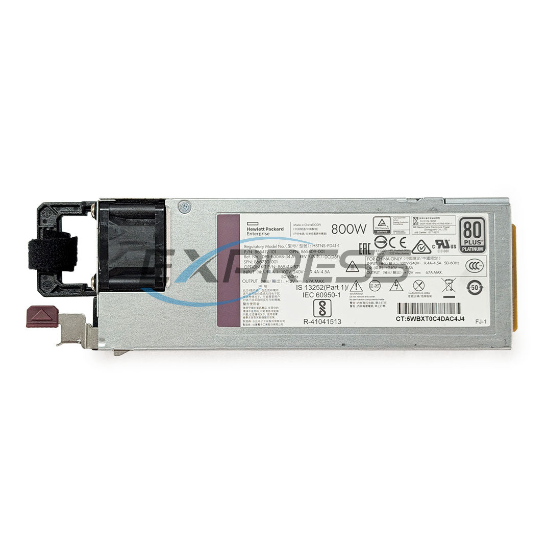 HPE 800W Flex Platinum Power Supply Unit (PSU) | 866730-001