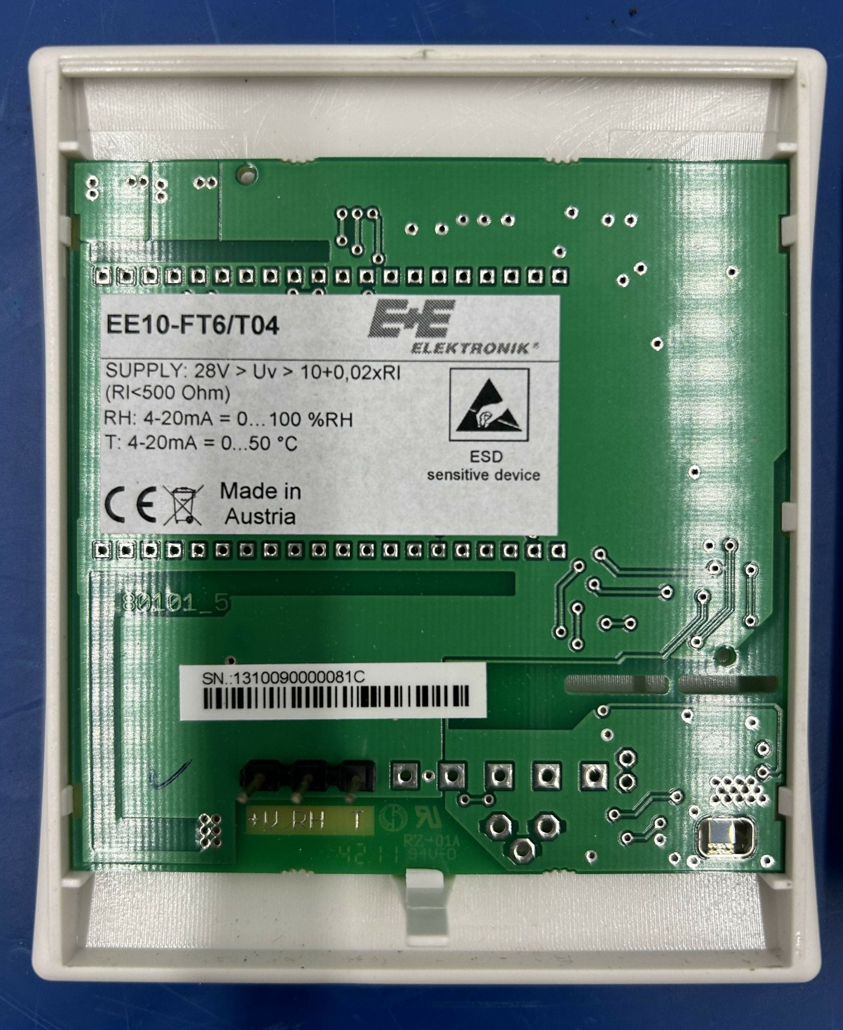 HUMIDITY TEMPERATURE TRANSMITTER (03064433/EE10-FT6/T04 SIEMENS