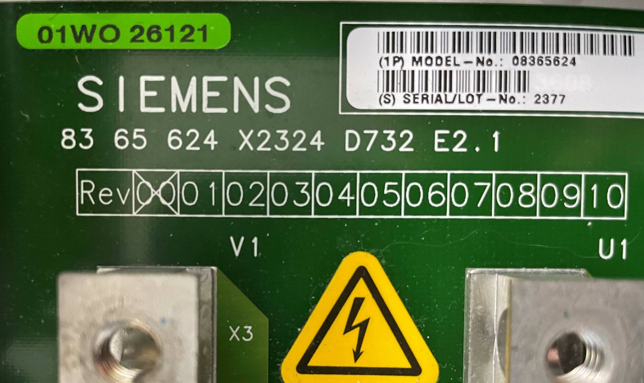 HV TANK M8 MATRIX (08365707/08365640 SIEMENS