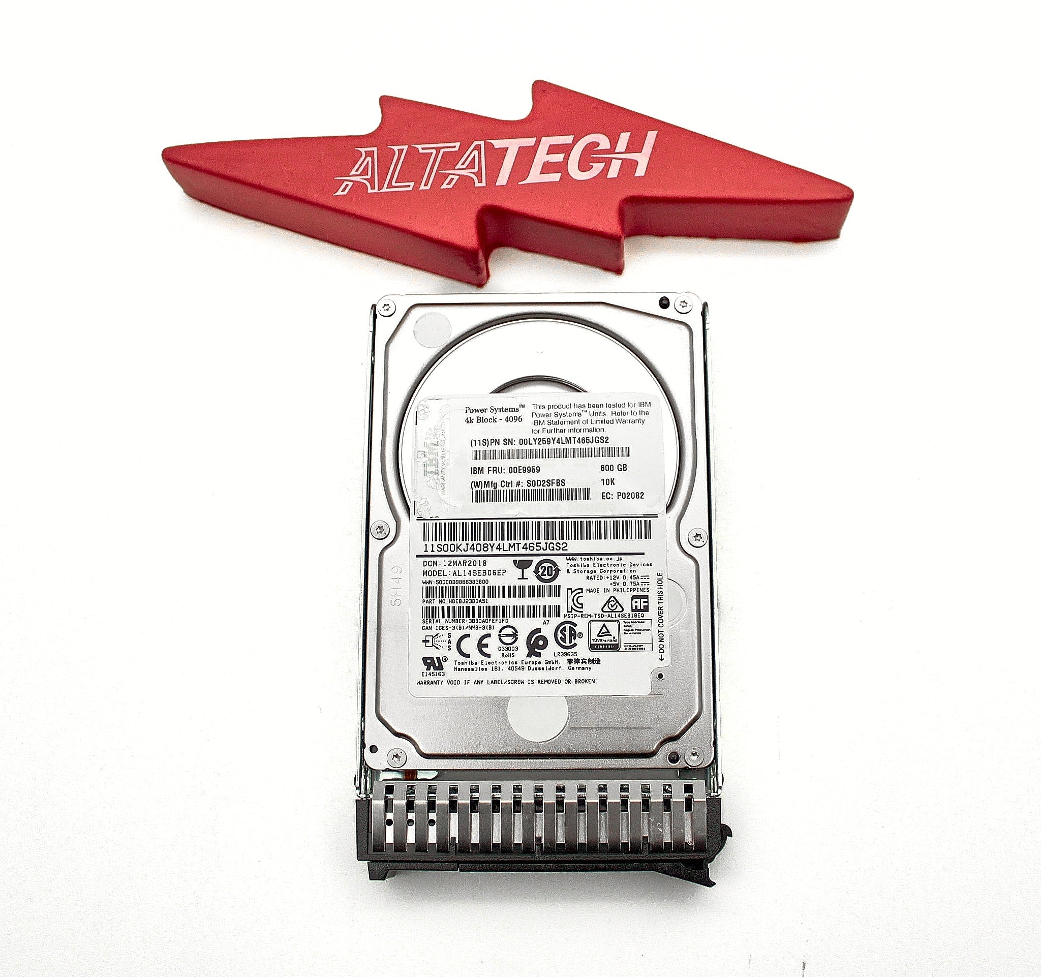 IBM 00E9959 600GB 10K RPM SFF Disk Drive