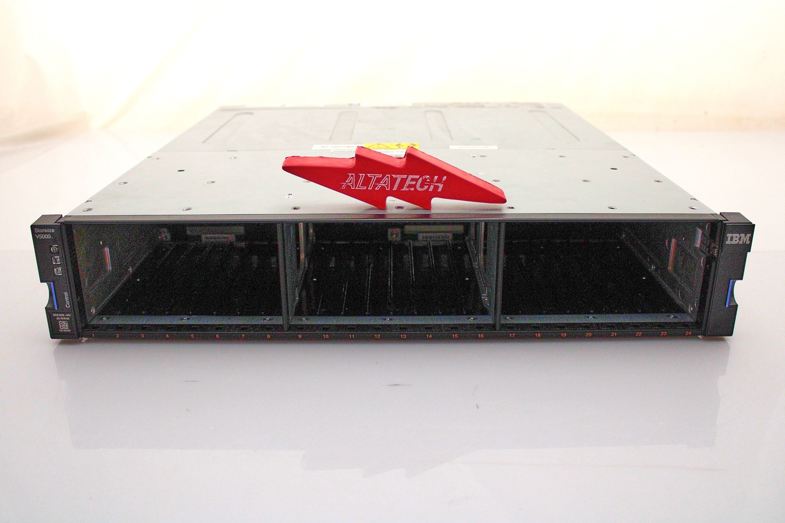 IBM 2078-AF3 V5000 SFF Controller, PSU's and Controllers Included