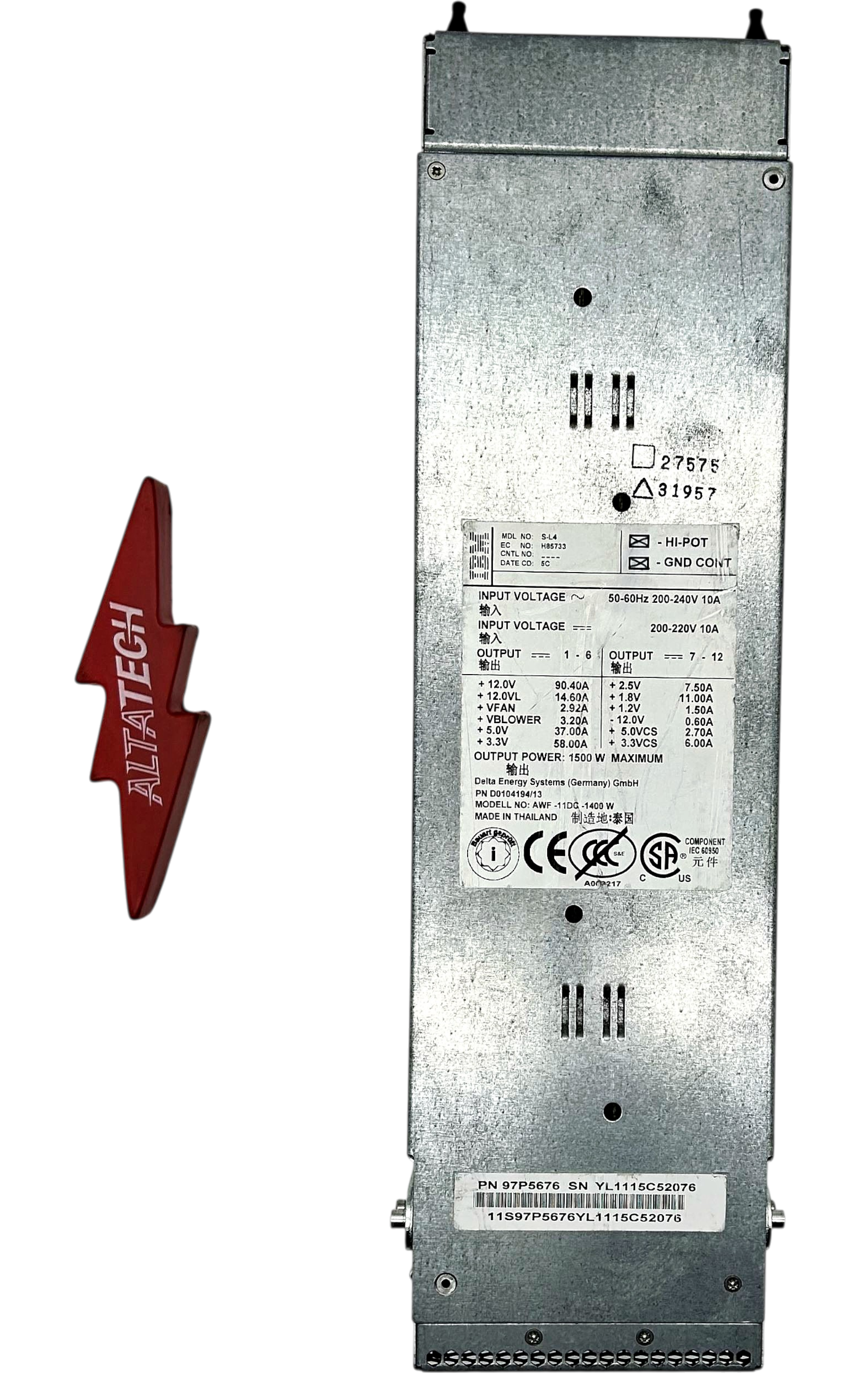 IBM 97P5676 1400W POWER SUPPLY