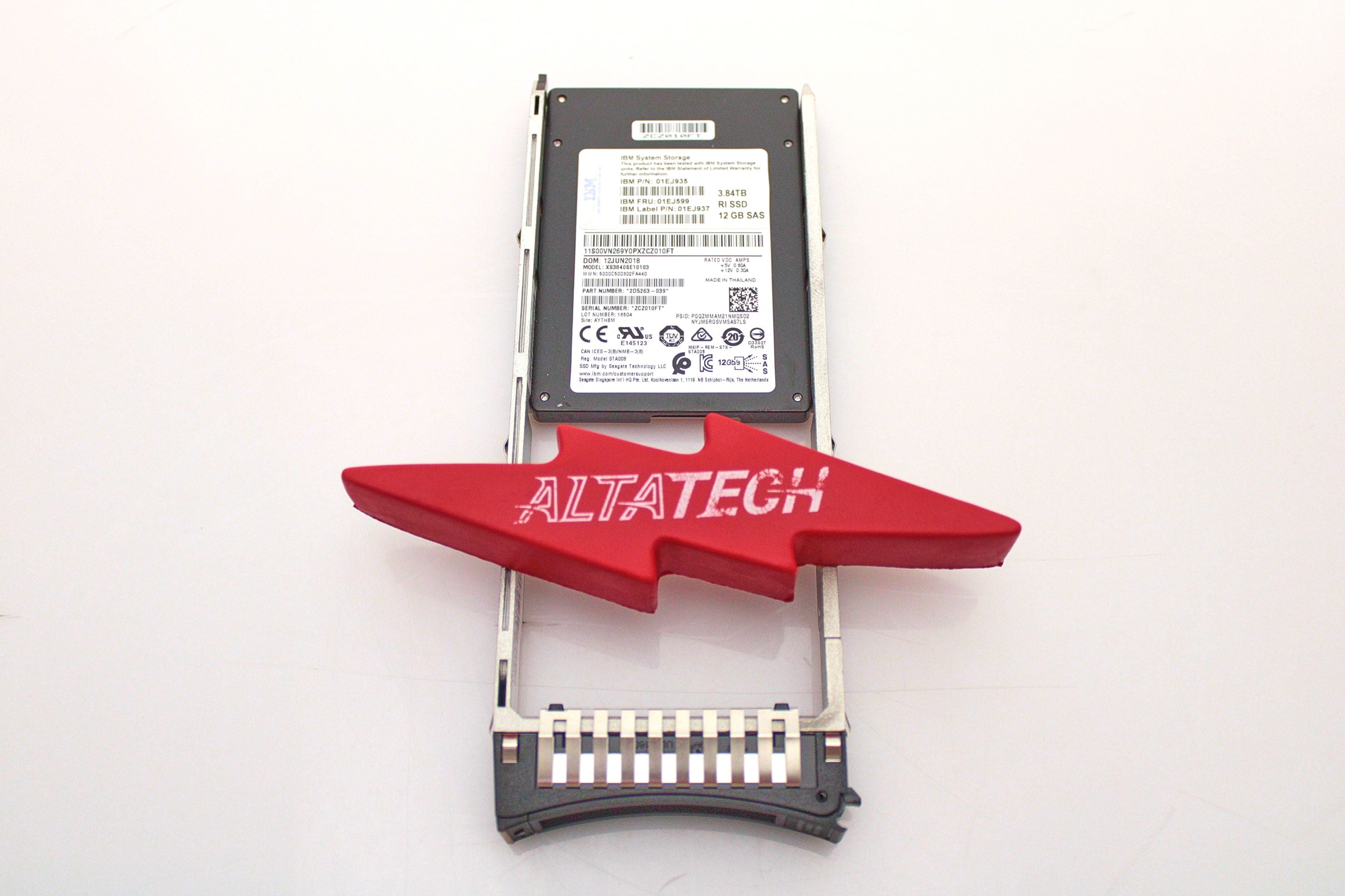 IBM ACN1 3.84TB 12G SAS 2.5" FLASH SSD V5KG2