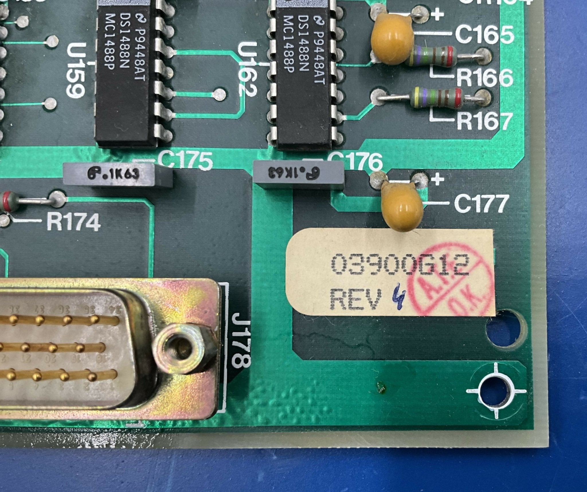 I/F CONSOLE BOARD (03900G12/46-903900G12 (Rev. 4 GE