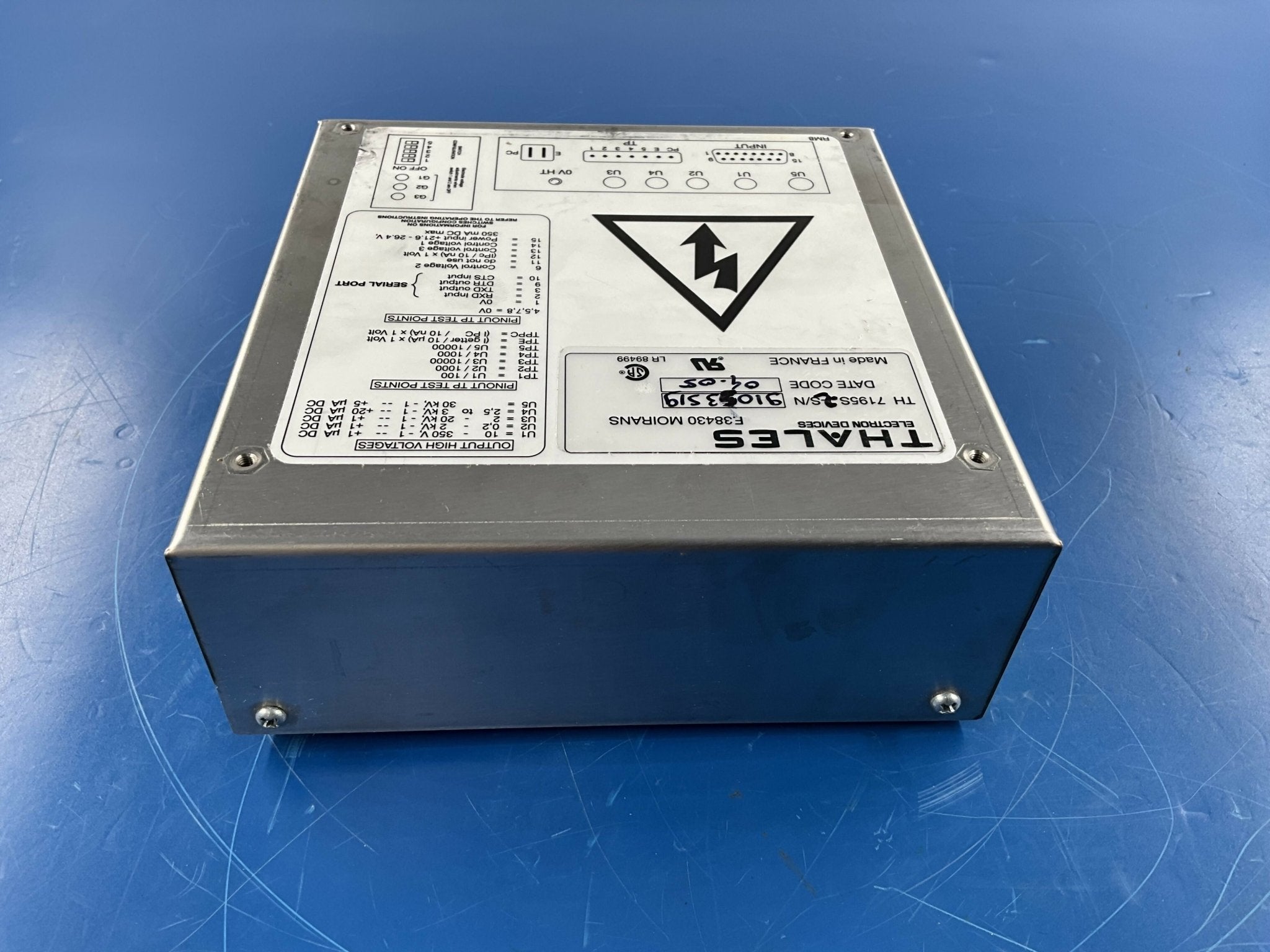 Image Intensifier HV Power Supply (TH-7195S-2 THALES