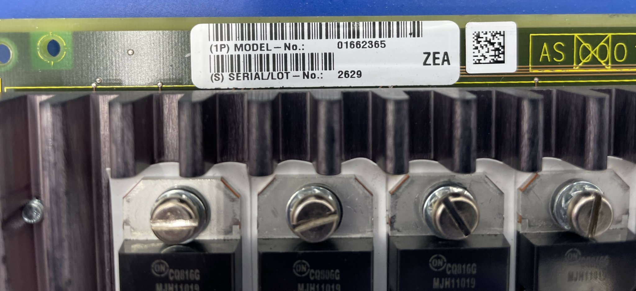 INPUTPLATINE ESD E 02 D3 PCB (01662365/1662365 SIEMENS