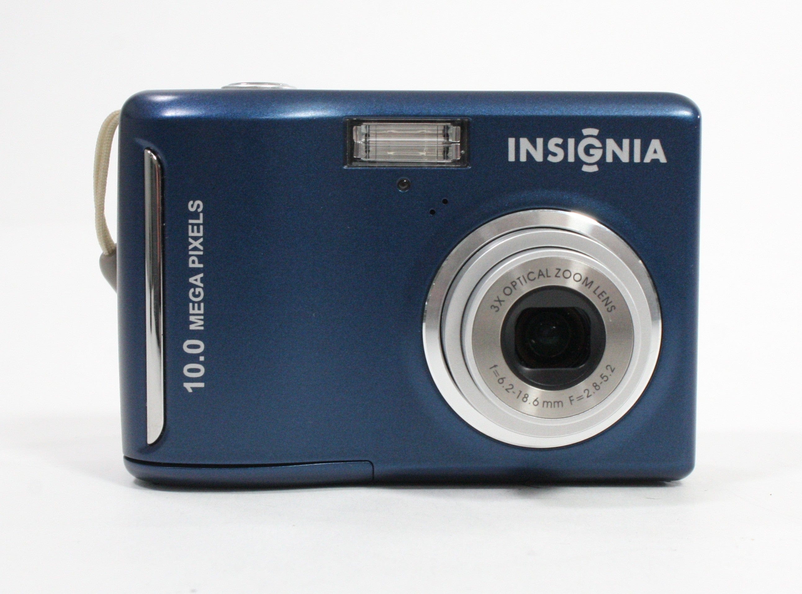 Insignia NS-DSC10B 3x Zoom 10.0mp Point and Shoot Digital Camera (Blue)