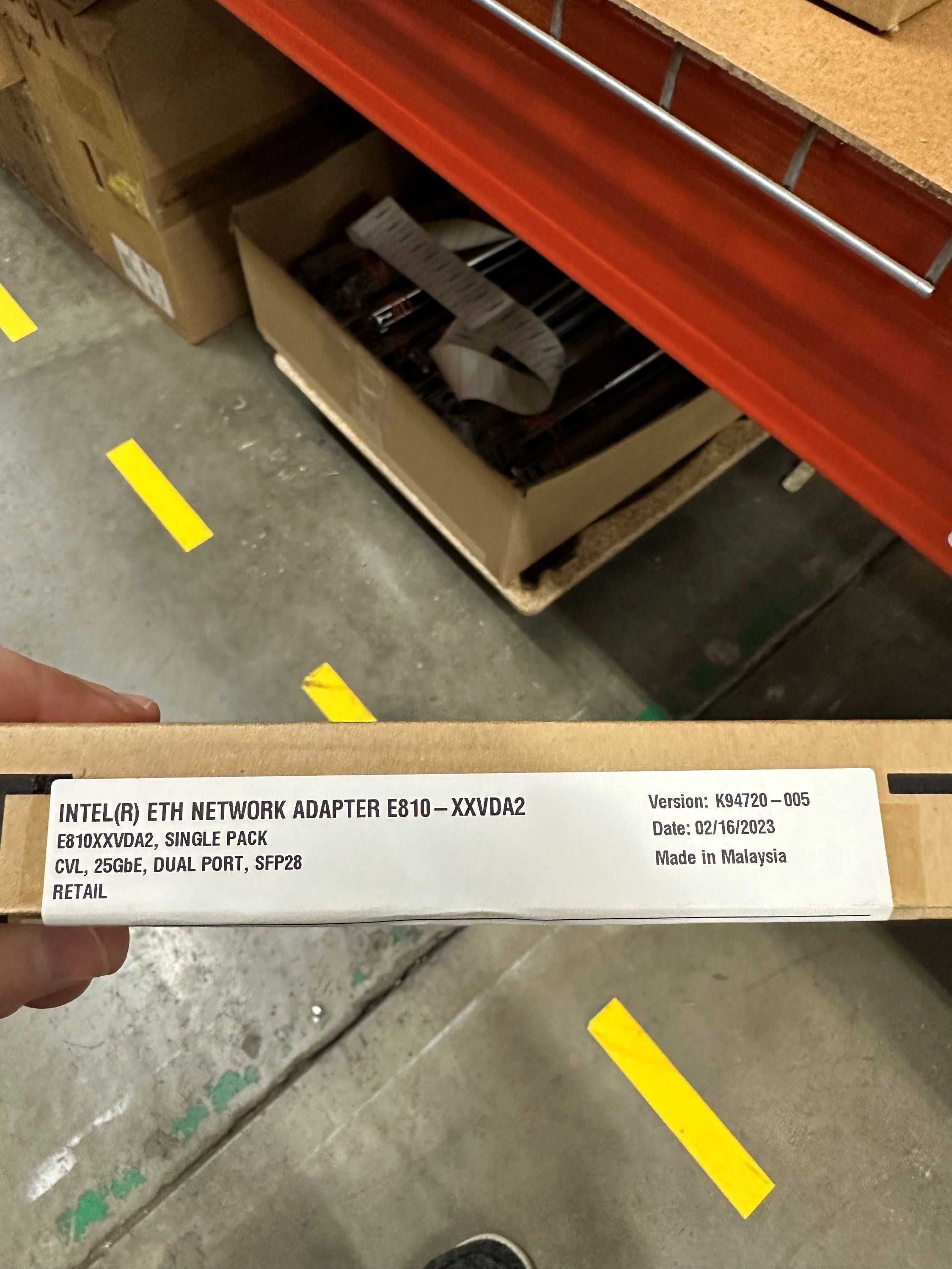 Intel E810XXVDA2 25Gb 2 Port Ethernet Network Adapter