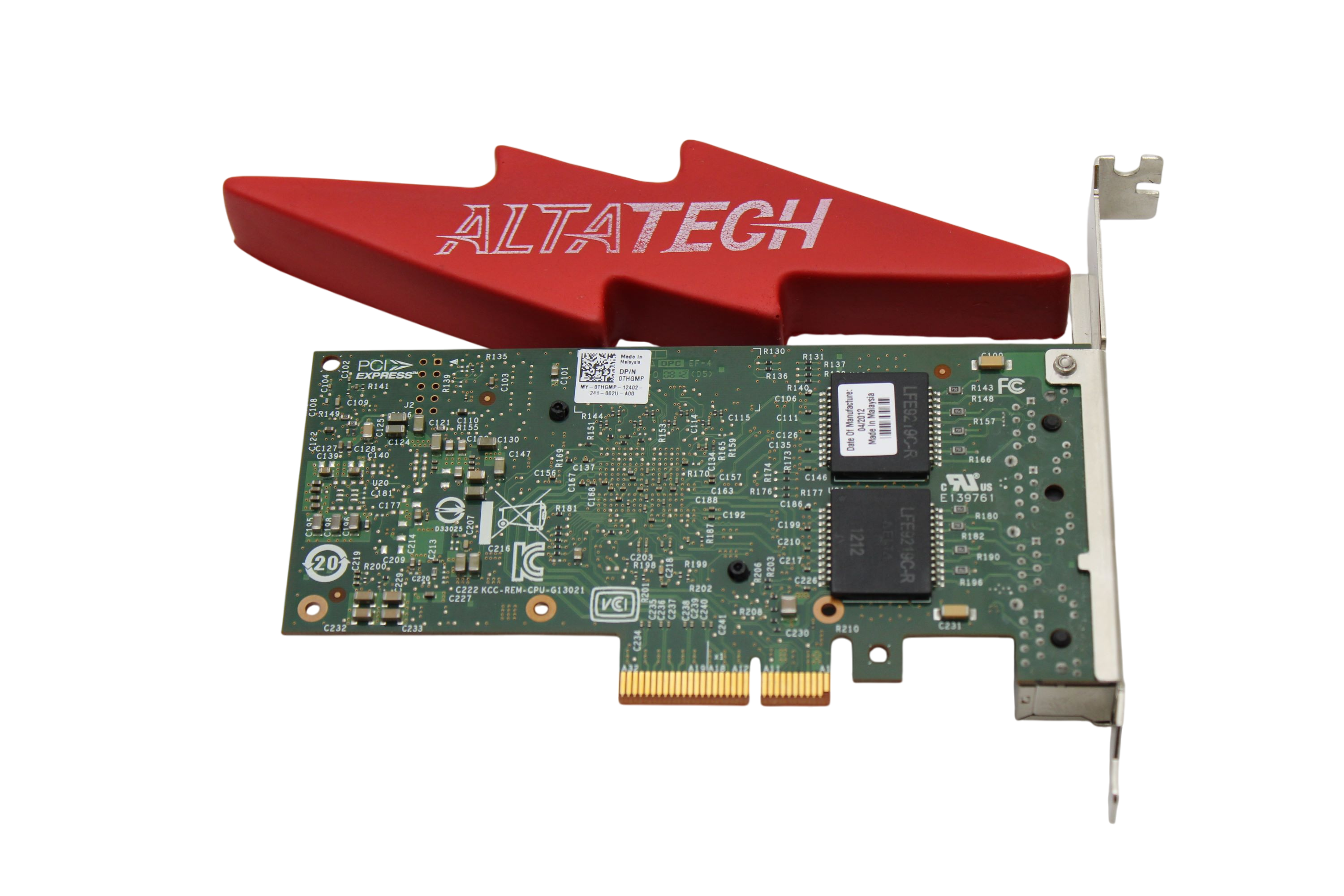 Intel THGMP i350-T4 1GB Quad-Port Ethernet Network Adapter T34F4 0NWK2