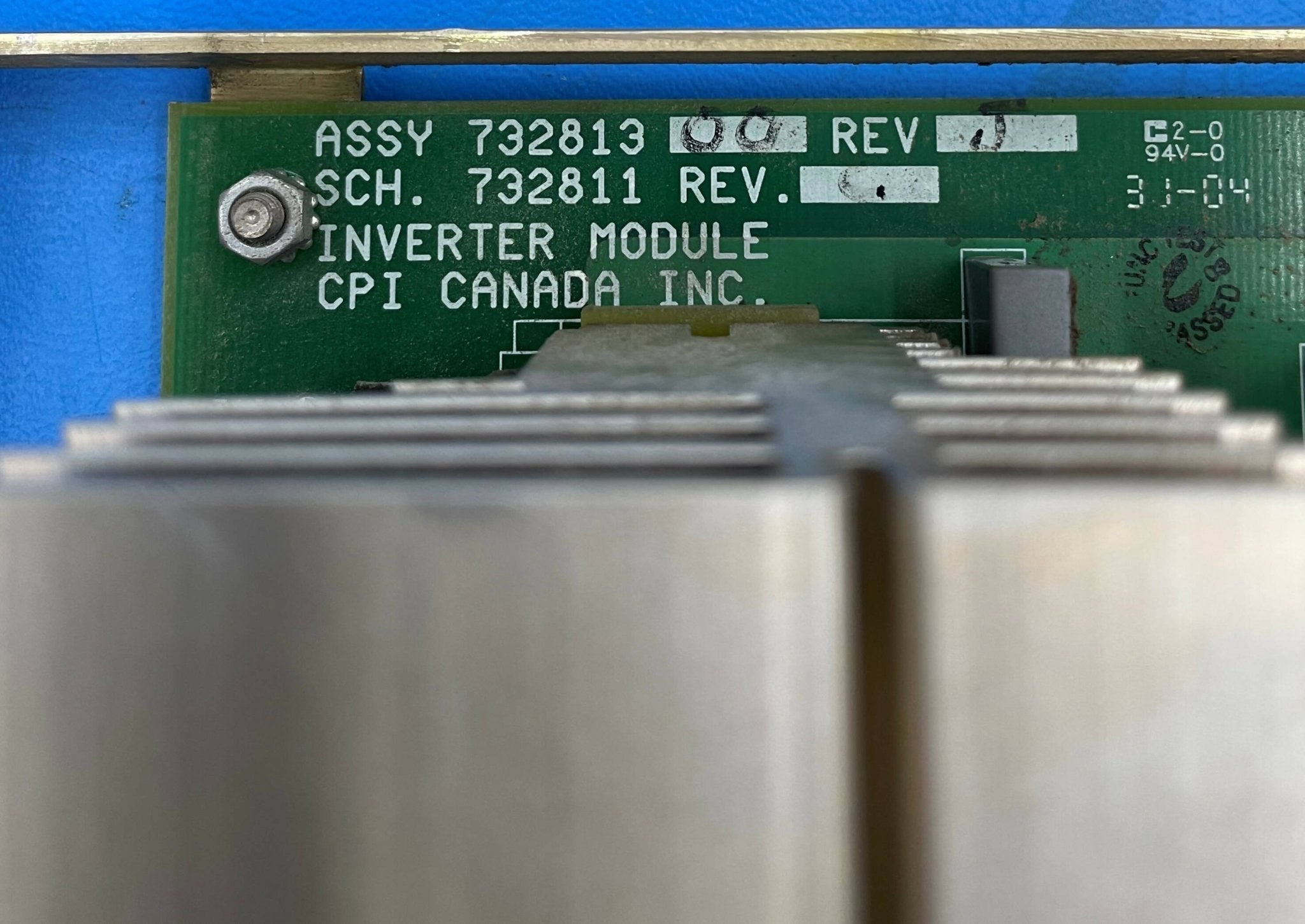 Inverter Module (732813 00 Rev J CPI