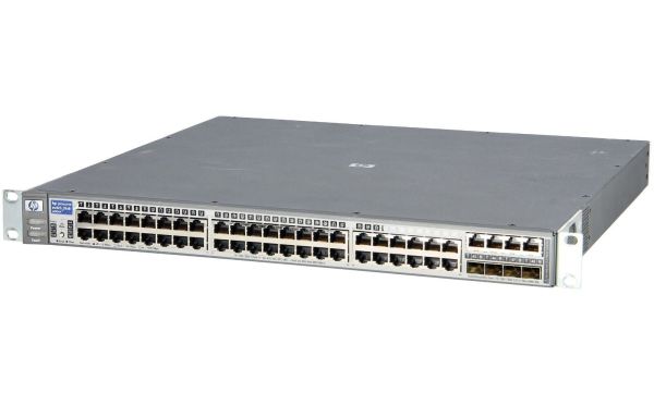 J4904-61101 - HP ProCurve 2848 48-Ports 1GbE RJ-45 Layer 2 Managed Rack-mountable Network Switch with 4-Ports SFP