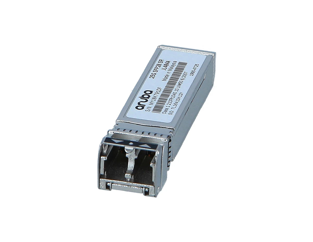 HPE Aruba Networking JL484A 25G SFP28 LC SR 100m MMF Transceiver
